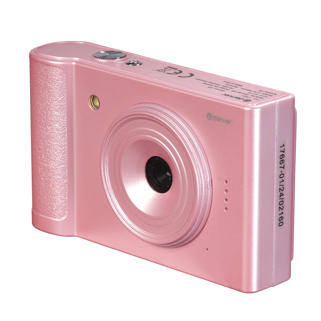 Kompaktni fotoaparat DENVER DCA-4811RO (48MP, Pink)-1