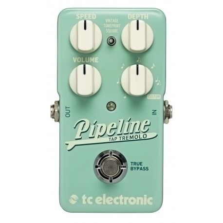 Gitarska pedala TC ELECTRONIC Pipeline Tap Tremolo (Vintage/Square mod, Tap Tempo, TonePrint)-0