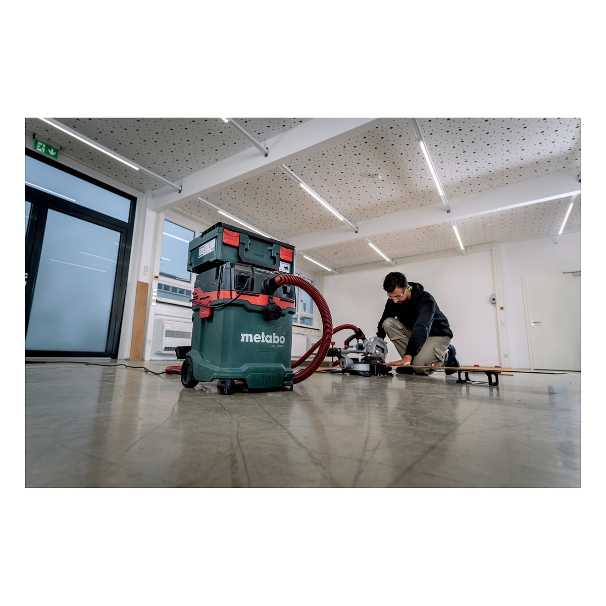 Industrijski usisavač METABO ASA 30 M PC (1200W, 30L, klasa M)-1