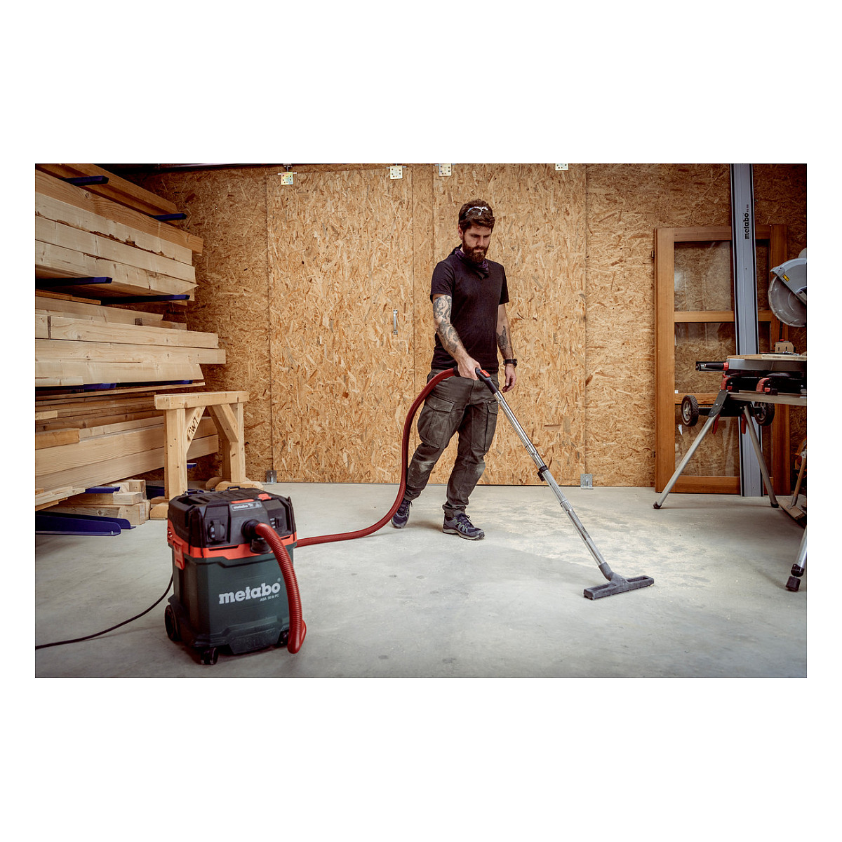 Industrijski usisavač METABO ASA 30 M PC (1200W, 30L, klasa M)-5