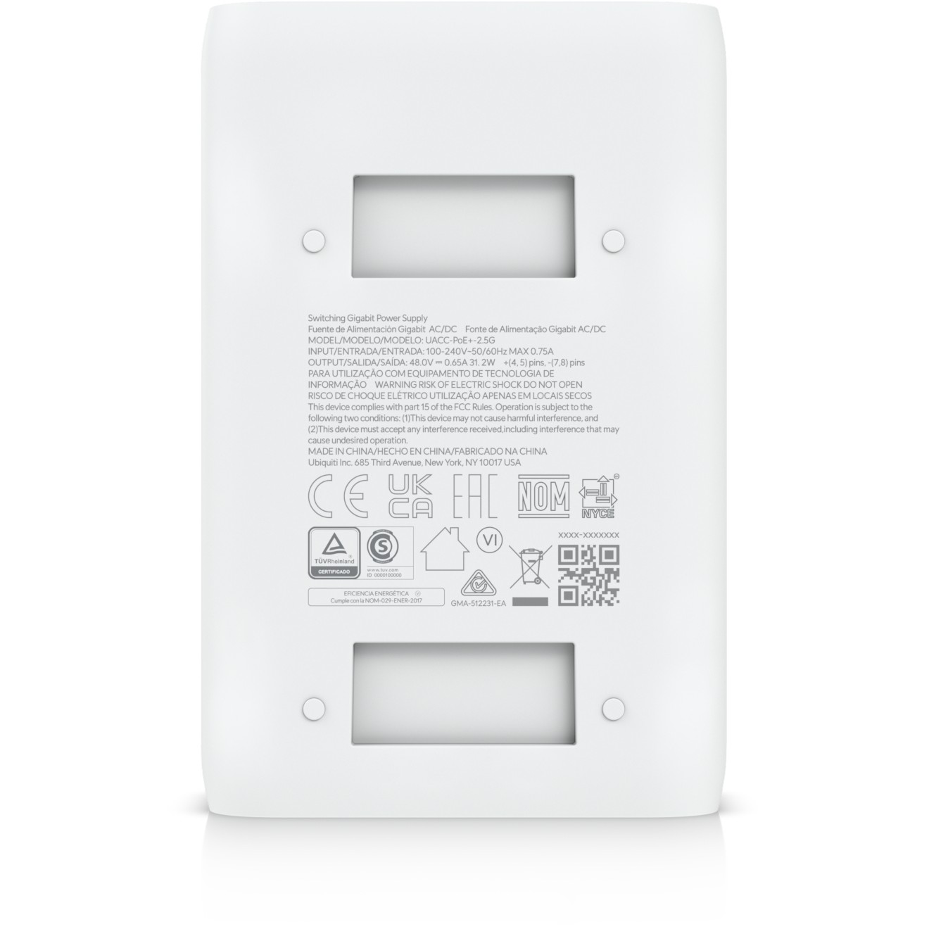UREĐAJ UBIQUITI UACC-POE+-2.5G (2.5 gigabit ethernet, 48 V)-8