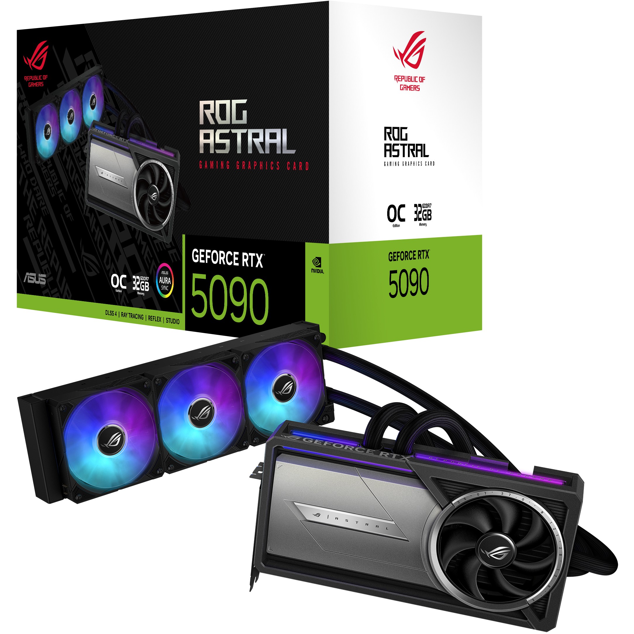 Grafička kartica ASUS ROG Astral - LC-RTX5090-O32G-GAMING NVIDIA GeForce RTX 5090 32 GB GDDR7-9