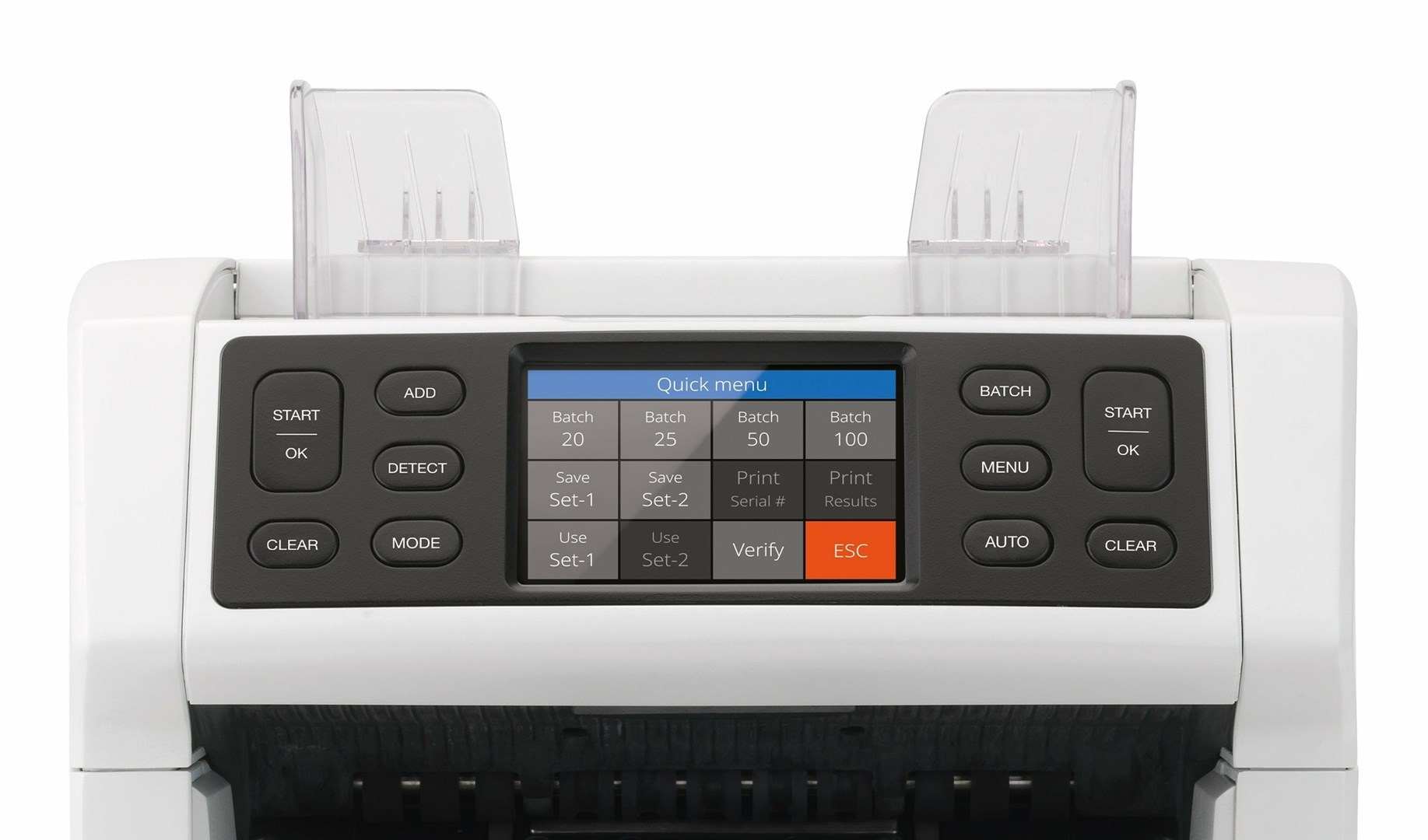 Brojač novčanica SAFESCAN 2850 (do 1500 novčanica u minuti, UV, MG i provjera veličine, zaslon osjetljiv na dodir 3,5")-1