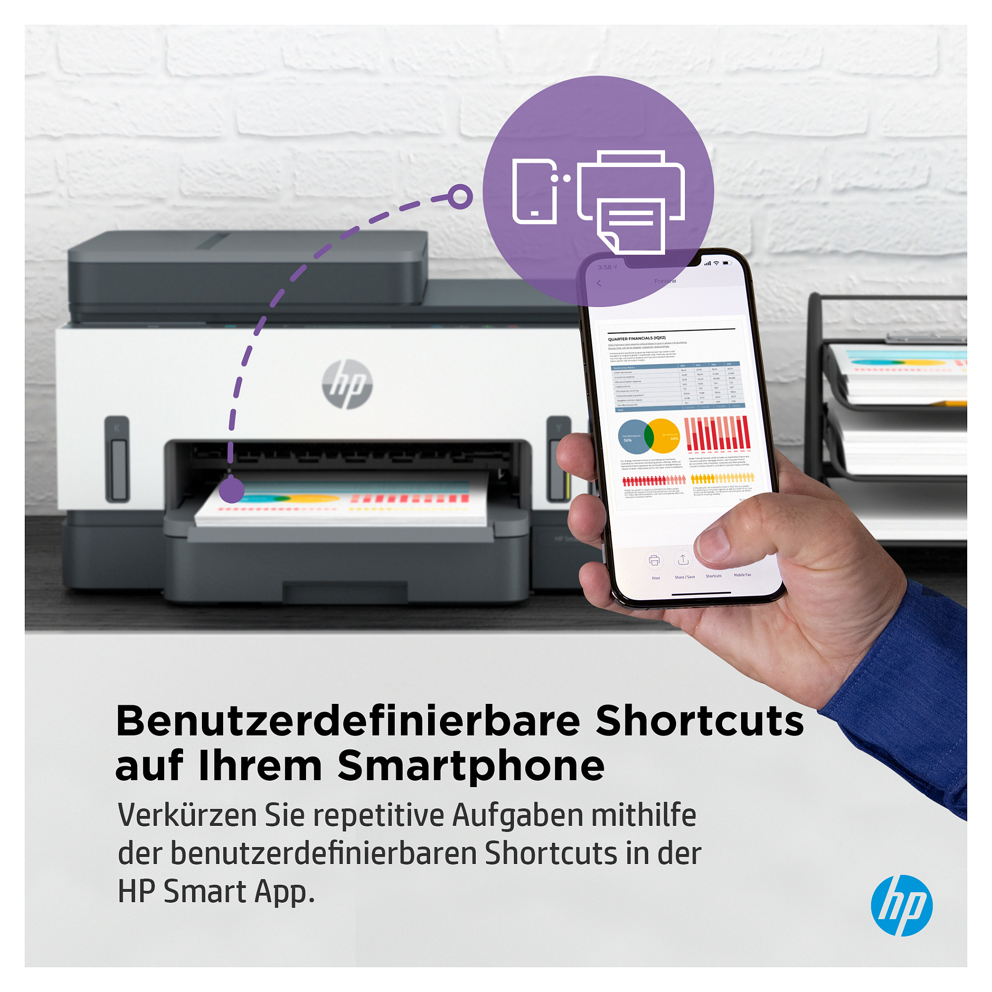 AIO pisač HP SMART TANK 7305 Thermal inkjet A4 4800 x 1200 DPI 15 ppm Wi-Fi-10