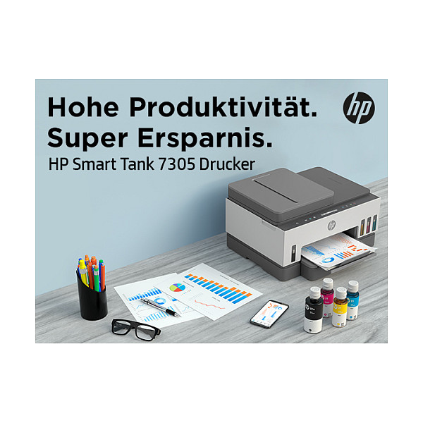 AIO pisač HP SMART TANK 7305 Thermal inkjet A4 4800 x 1200 DPI 15 ppm Wi-Fi-11