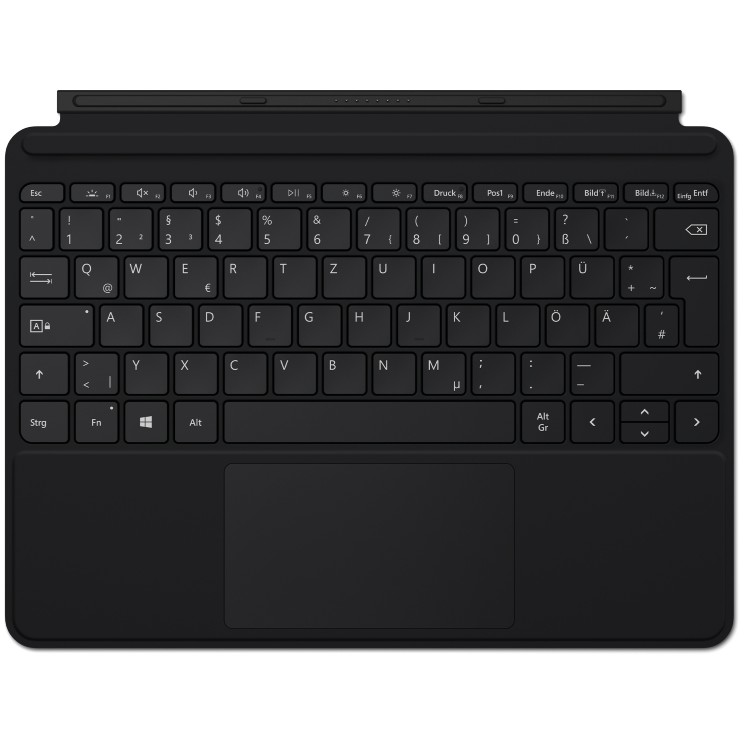 Tipkovnica Laptop MICROSOFT Go Type Cover QWERTZ njemačka crna boja