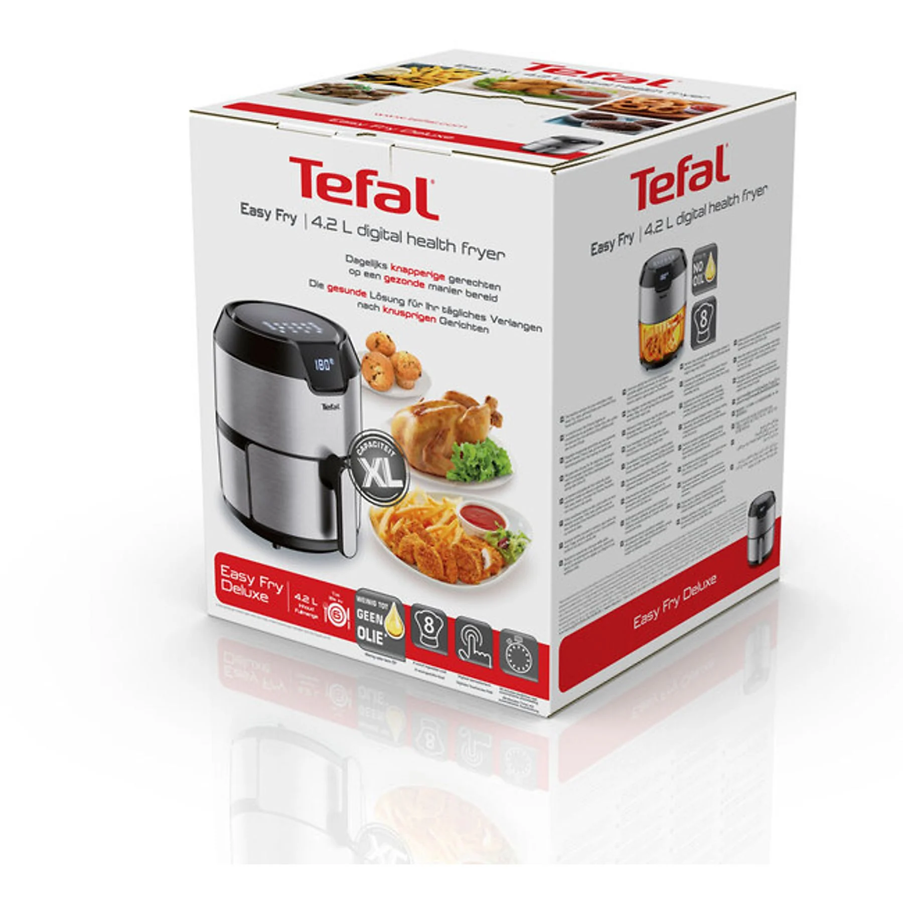 Friteza na vrući zrak TEFAL Easy Fry EY401D (4.2L, 1500 W)-4