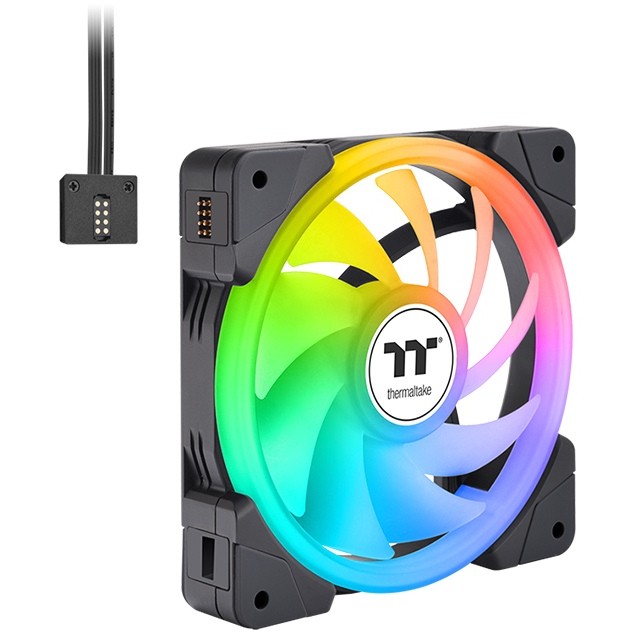 Ventilator THERMALTAKE SWAFAN EX12 (12 cm, bijela, 3 pc(s))-0