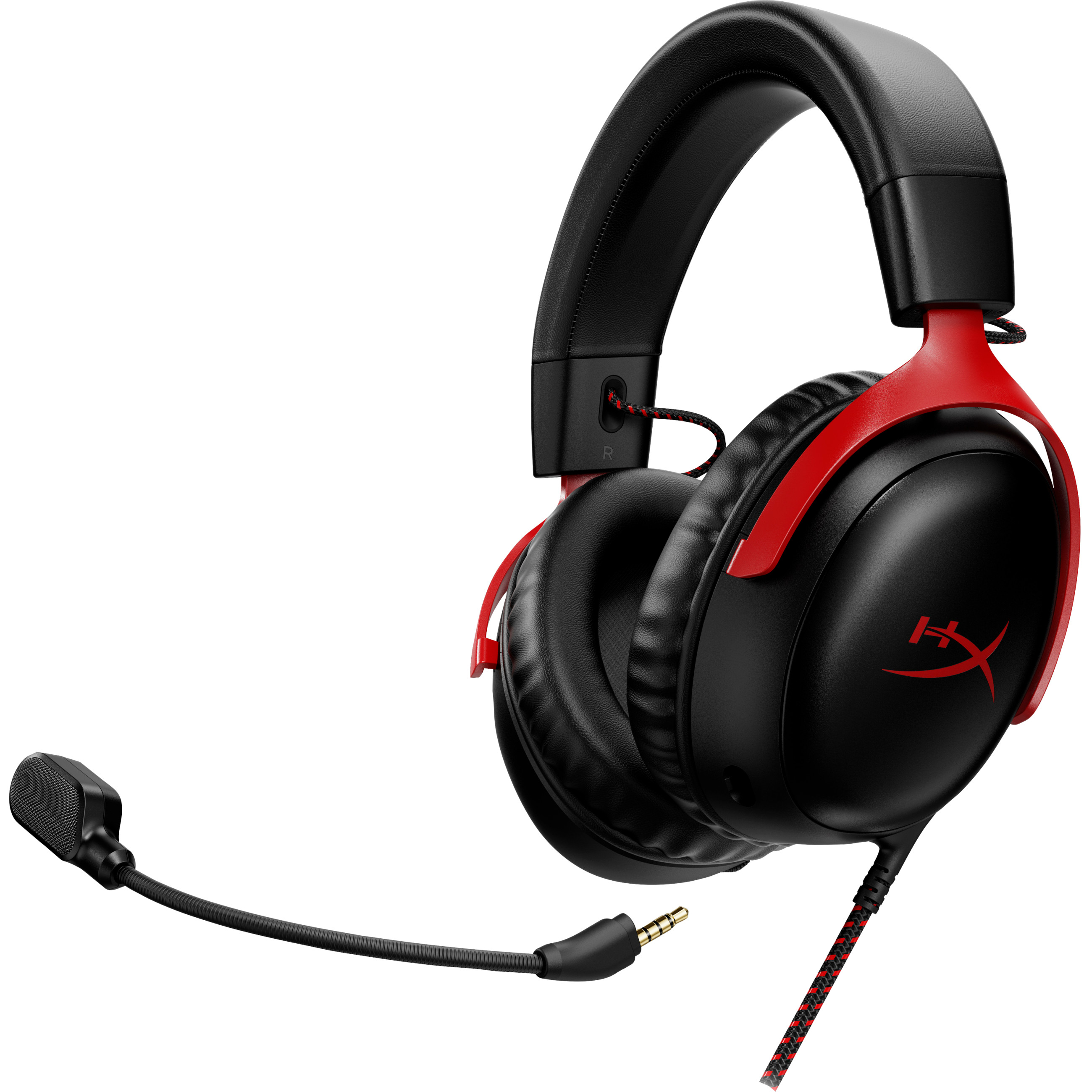 HyperX Cloud III - Gaming Headset (Black/Red)-5