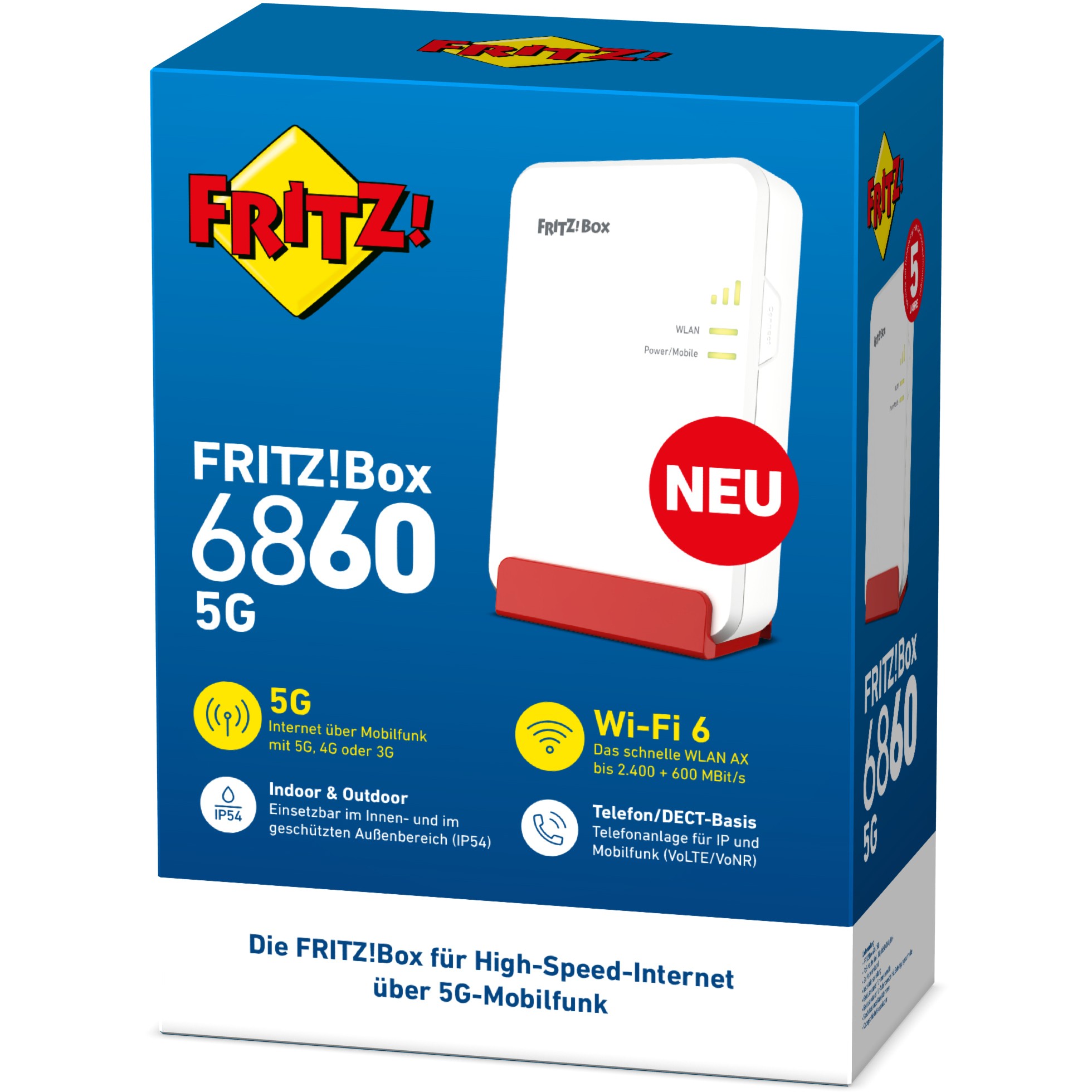 Mrežni ruter FRITZ!BOX 6860 5G-7