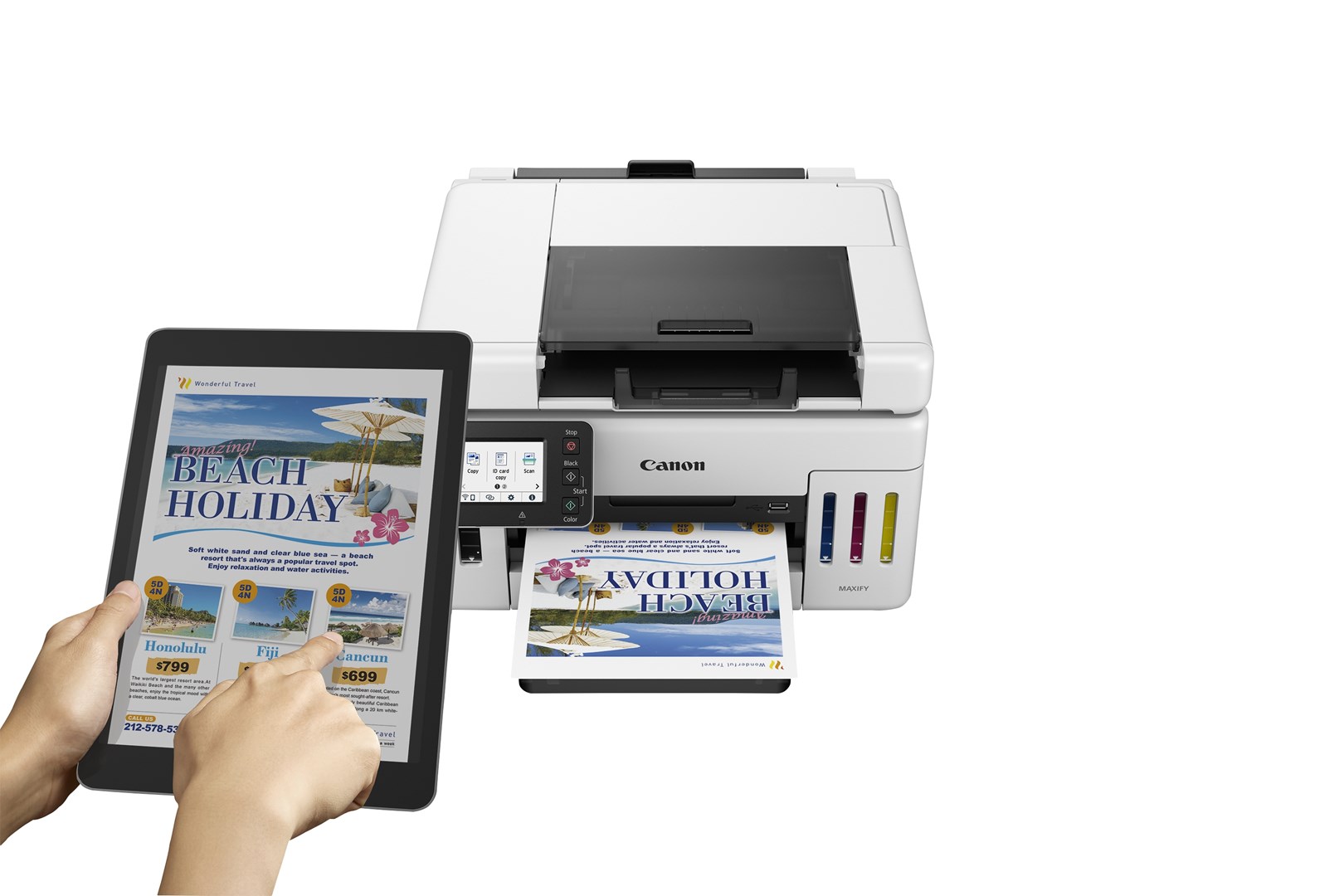 Pisač CANON MAXIFY GX6550 (Inkjet, A4, 600 x 1200 DPI, Wi-Fi)-6