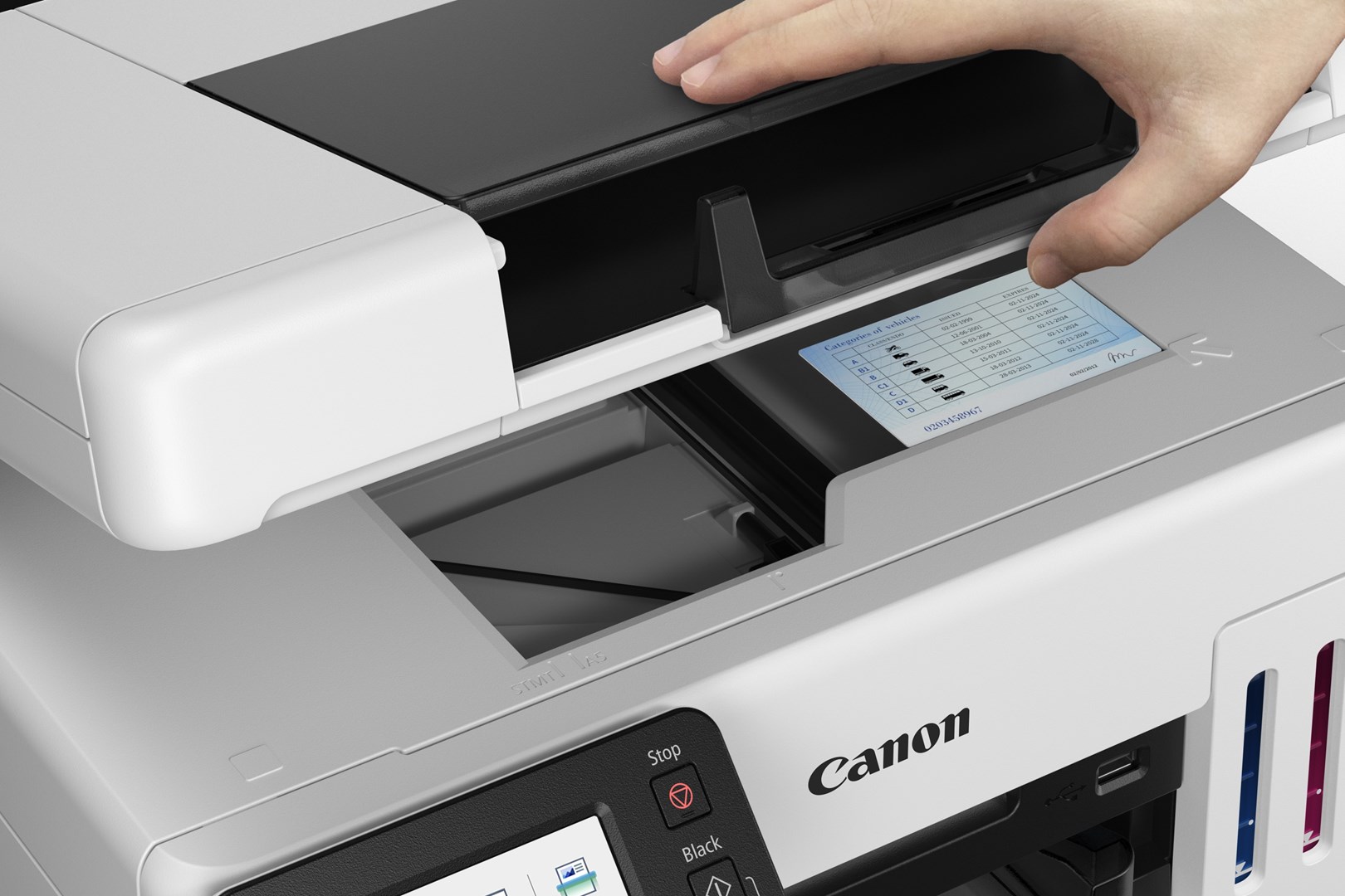 Pisač CANON MAXIFY GX6550 (Inkjet, A4, 600 x 1200 DPI, Wi-Fi)-5