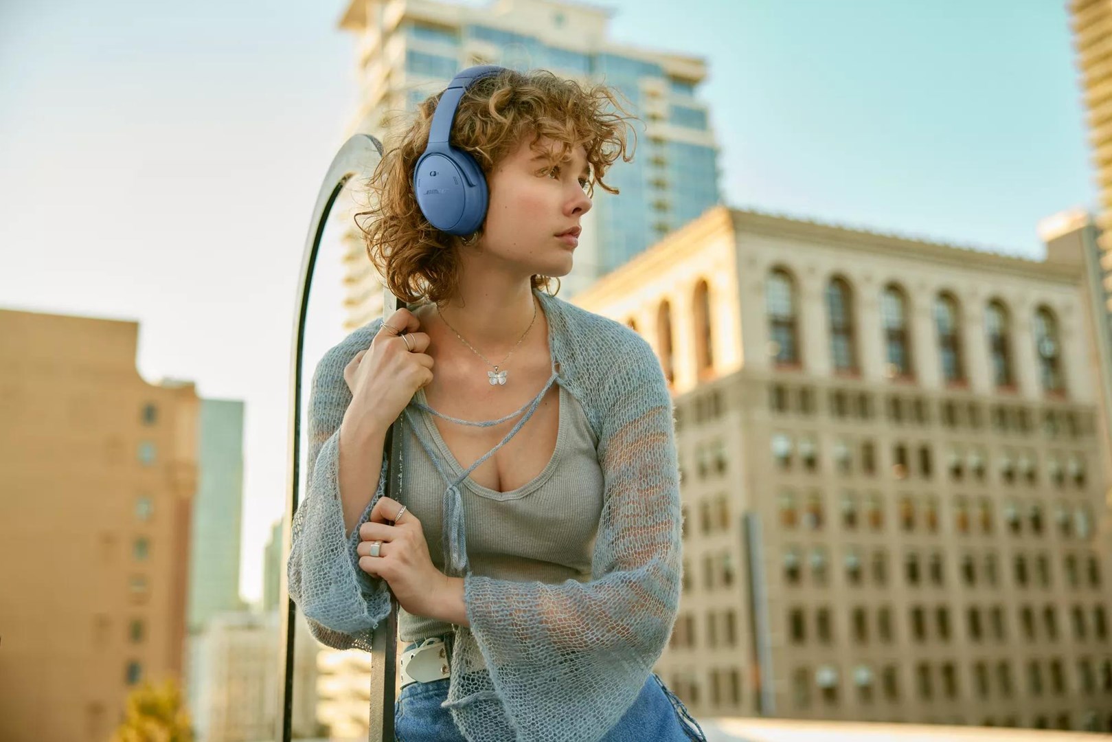Slušalice BOSE 884367-1300 (Bluetooth, žične i bežične, head-band, plave)-4