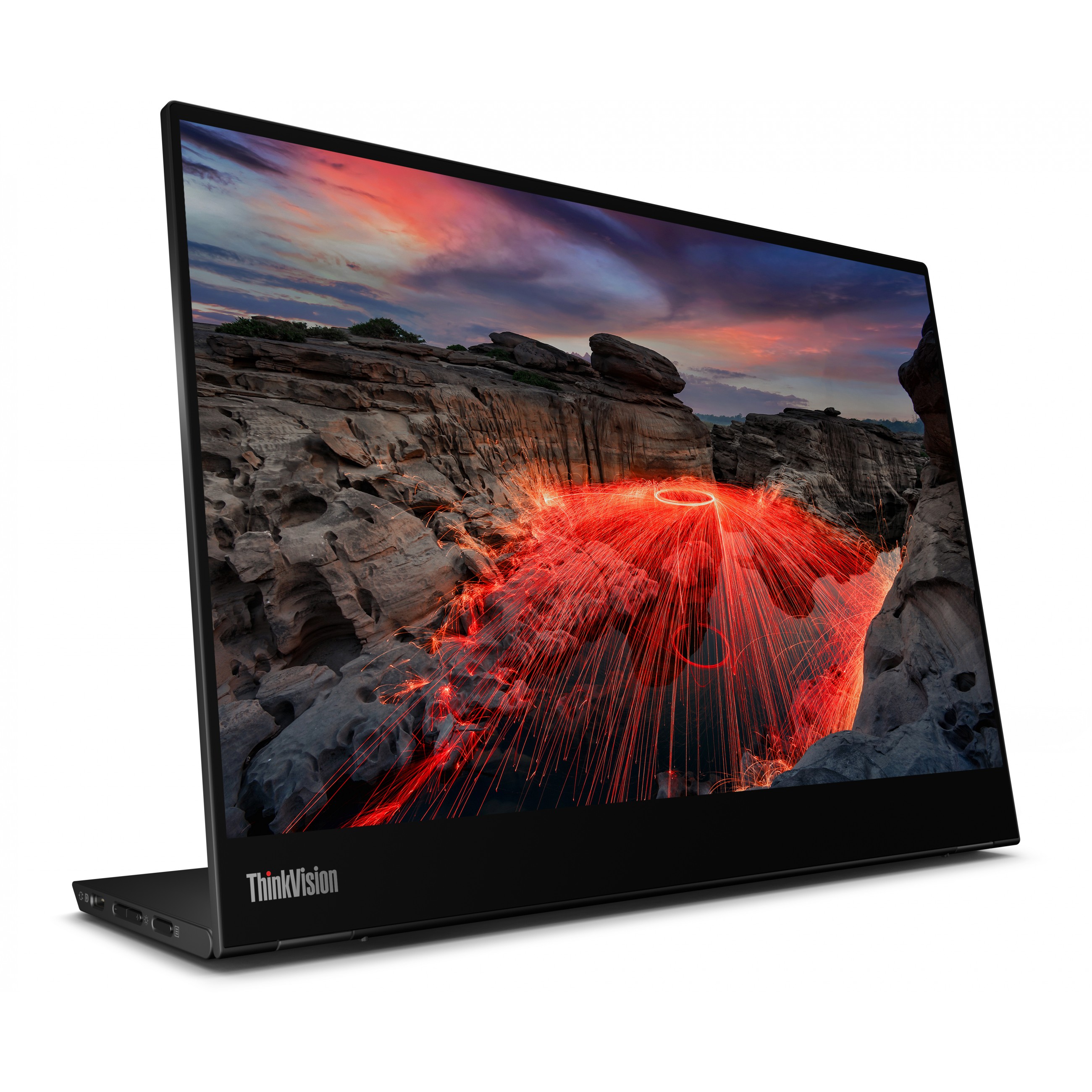 Monitor LENOVO ThinkVision M14t (14", 2240 x 1400, 2.2K, LED, Touchscreen, Crni)-2