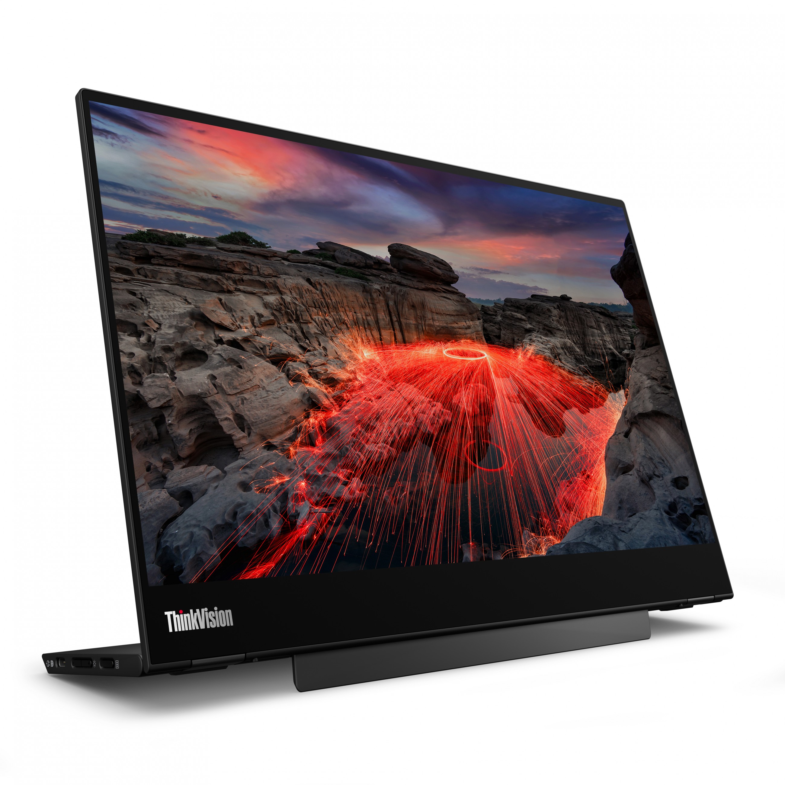 Monitor LENOVO ThinkVision M14t (14", 2240 x 1400, 2.2K, LED, Touchscreen, Crni)-3