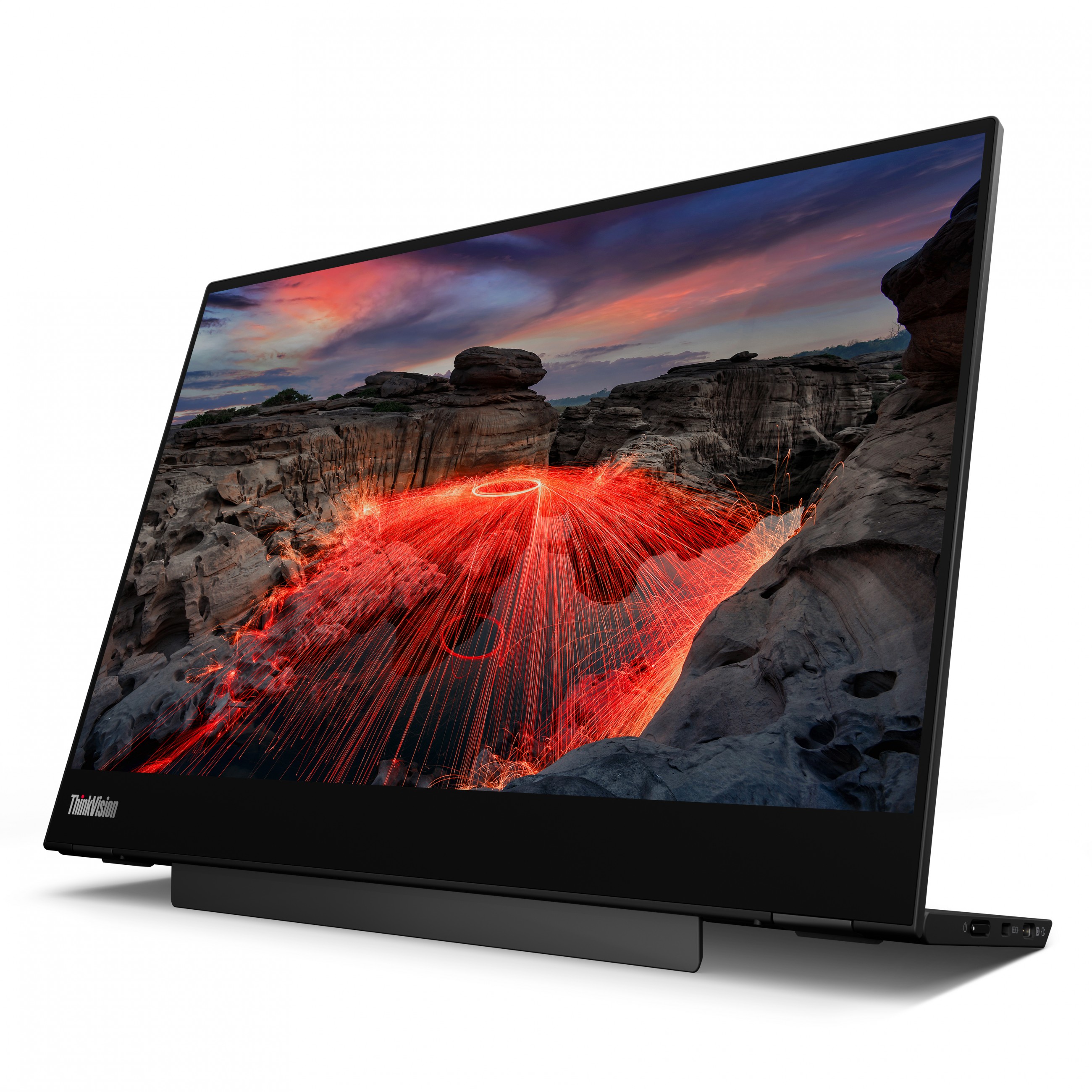 Monitor LENOVO ThinkVision M14t (14", 2240 x 1400, 2.2K, LED, Touchscreen, Crni)-4