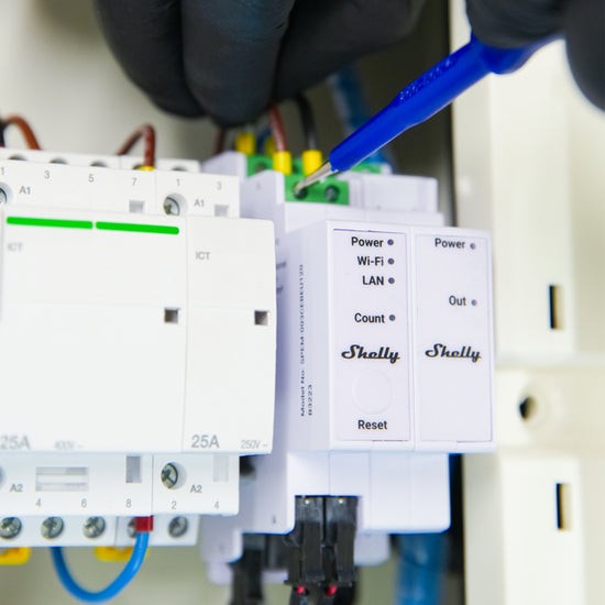 Shelly Pro 3EM-3CT63 energy cost meter AC-1