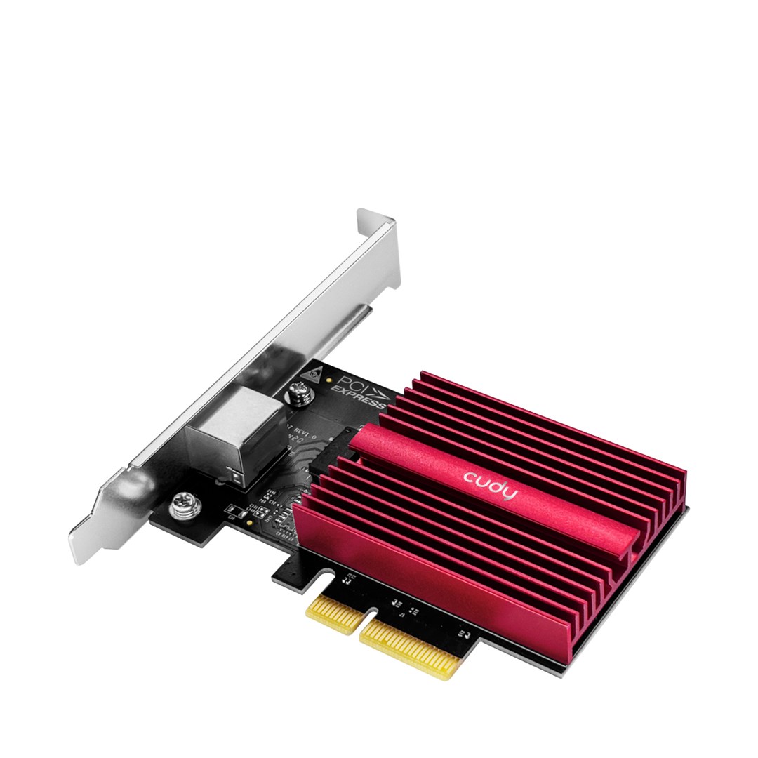 CUDY PE10 10G mrežna kartica (PCIe 3.0 x4, Marvell AQC113, RJ45)-0