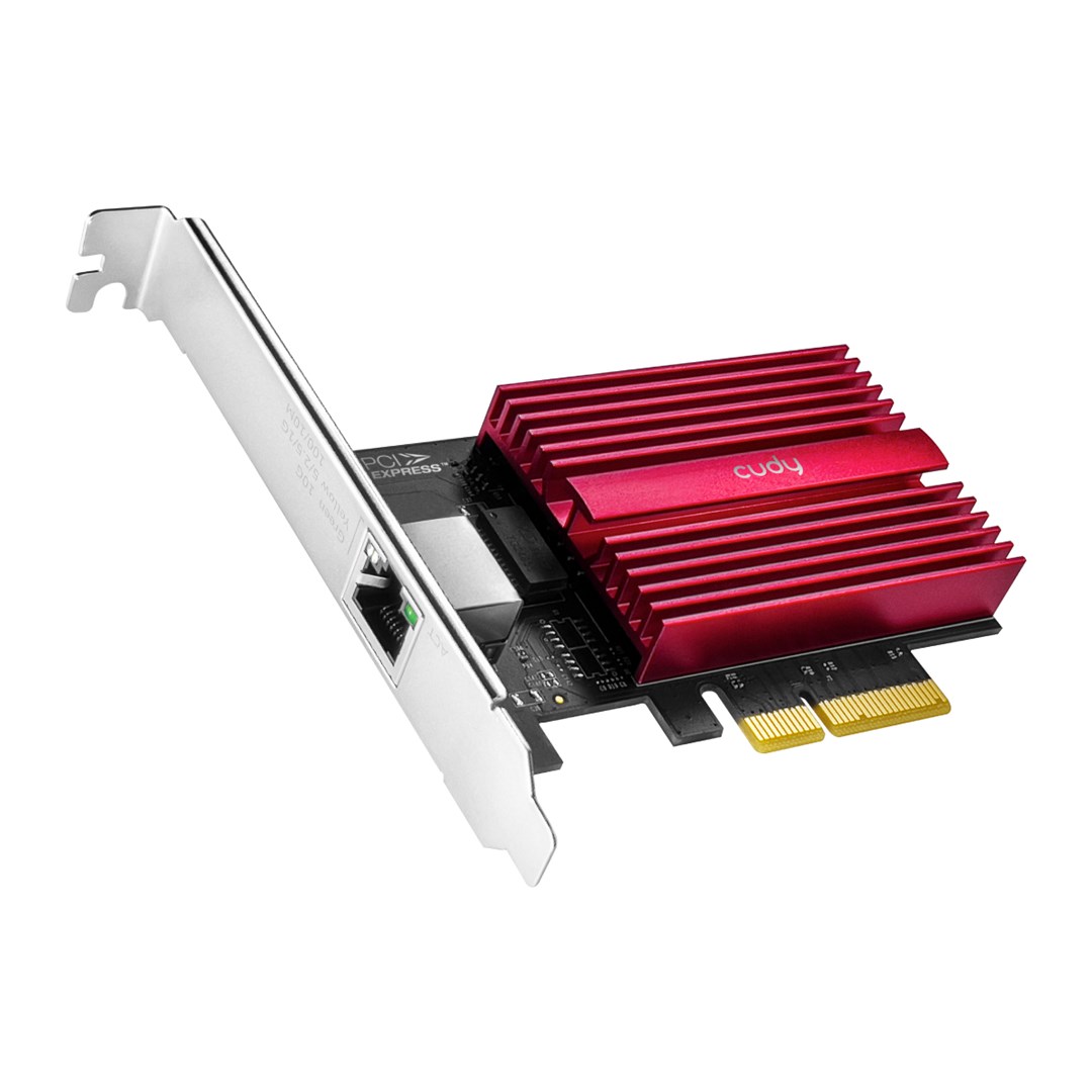 CUDY PE10 10G mrežna kartica (PCIe 3.0 x4, Marvell AQC113, RJ45)-1