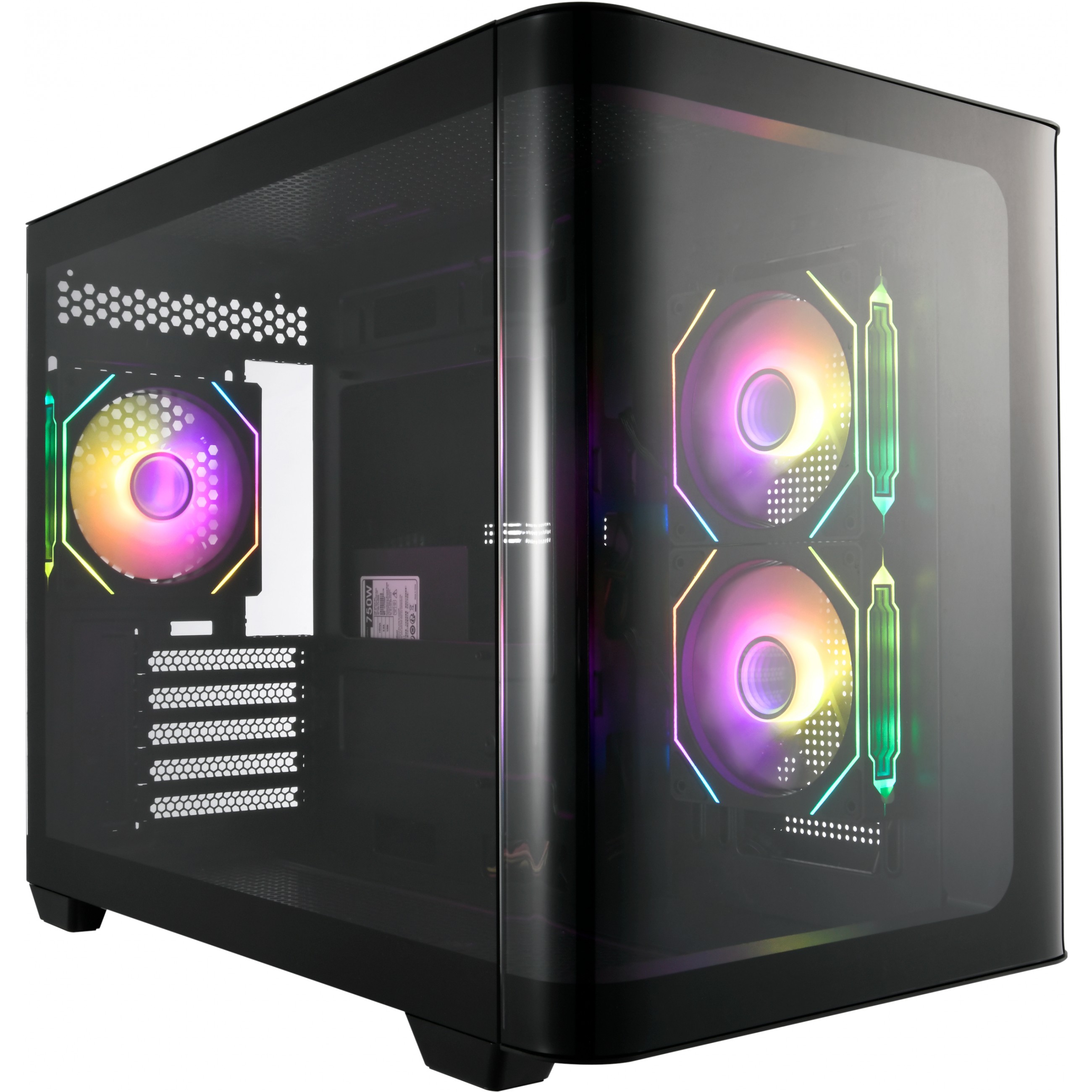 Kućište za računalo FORTRON FSP Geh Mini S380-BA (Micro-ATX/Mini-ITX, bez PSU)-0