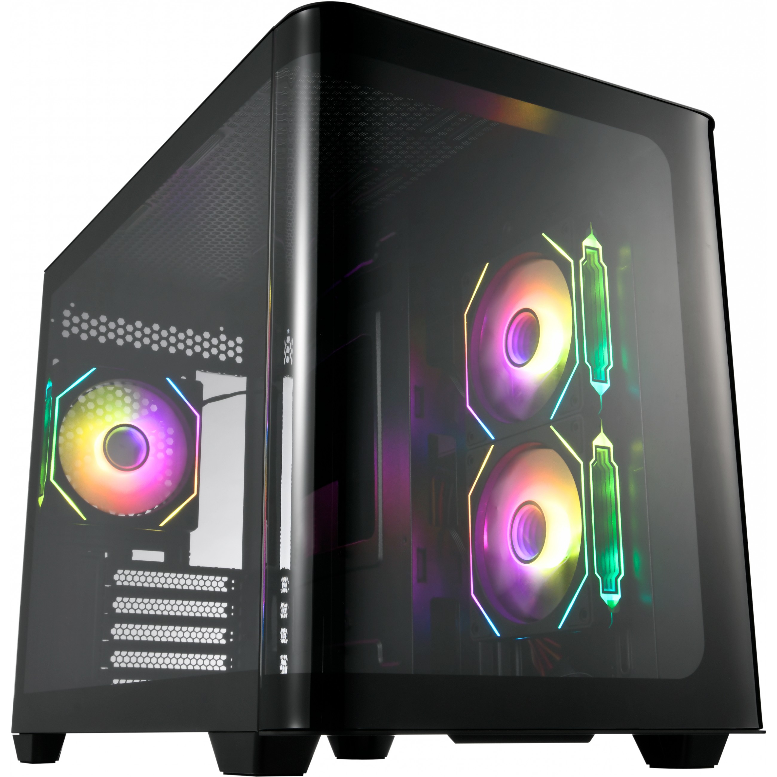 Kućište za računalo FORTRON FSP Geh Mini S380-BA (Micro-ATX/Mini-ITX, bez PSU)-1