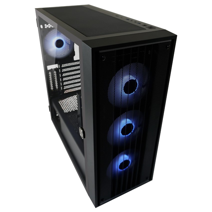 Kućište LC-POWER LC-810B-ON (midi tower, crna)-2