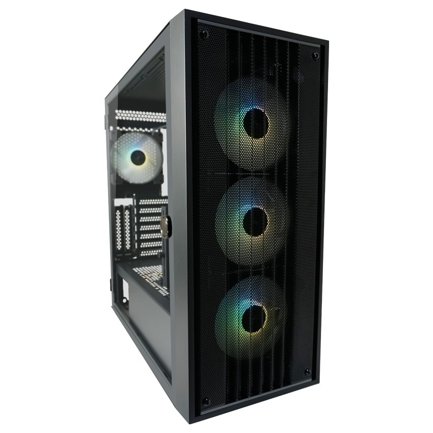 Kućište LC-POWER LC-810B-ON (midi tower, crna)-1