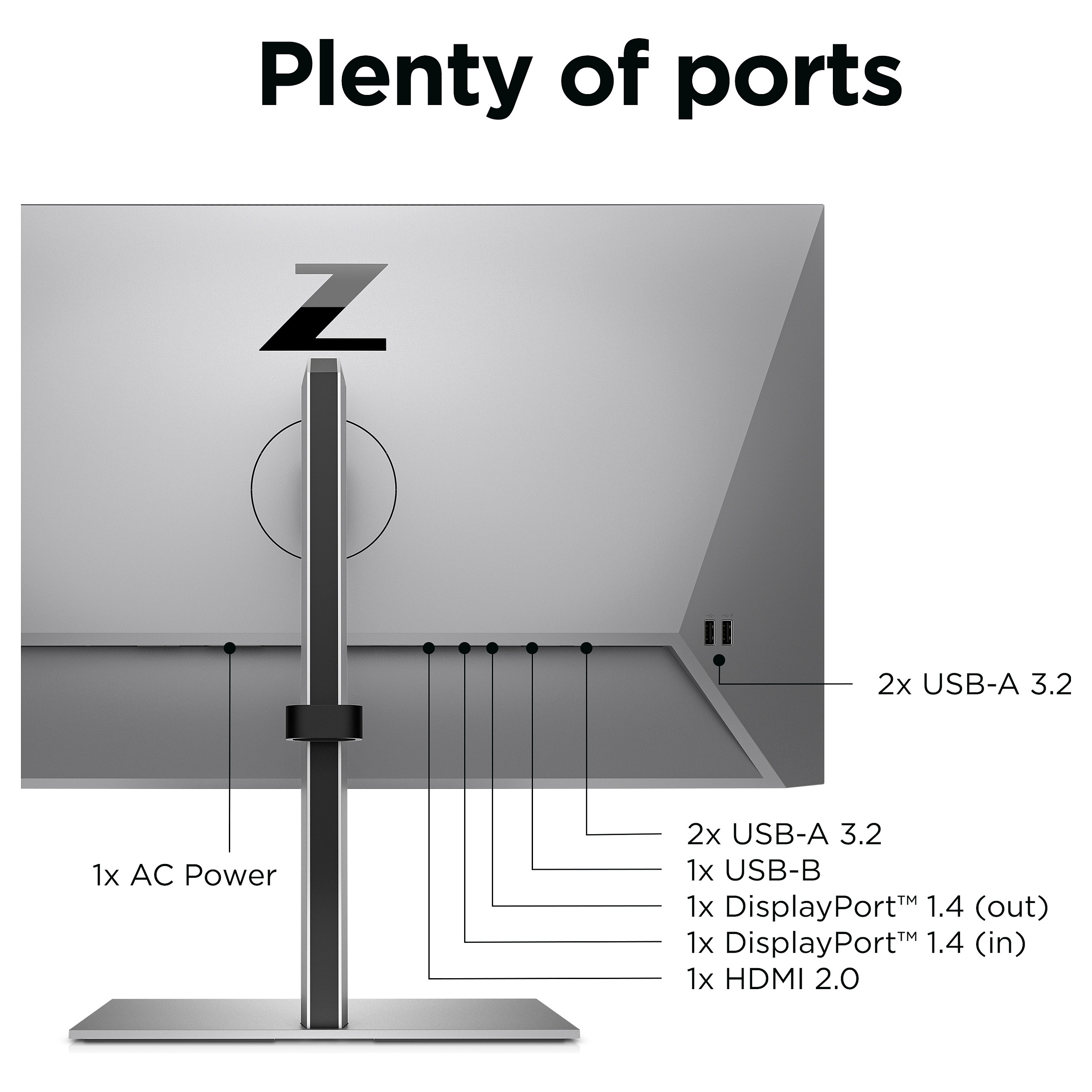 Monitor HP Z24q G3 (QHD, 23.8", IPS, HDMI/DP)-20