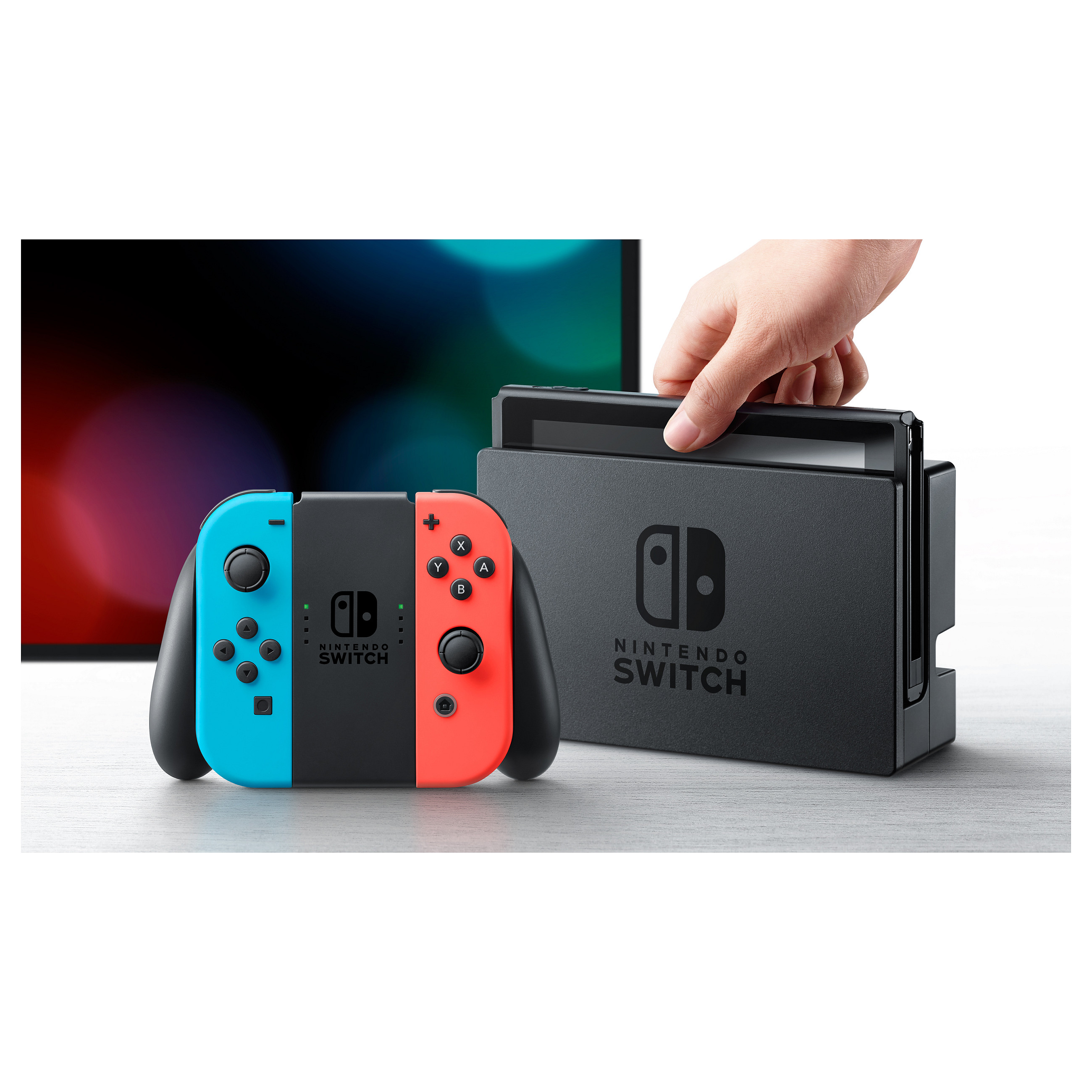 Konzola NINTENDO Switch portable game console (15.8 cm, 32 GB, touchscreen, Wi-Fi, plava, siva, crvena)-2