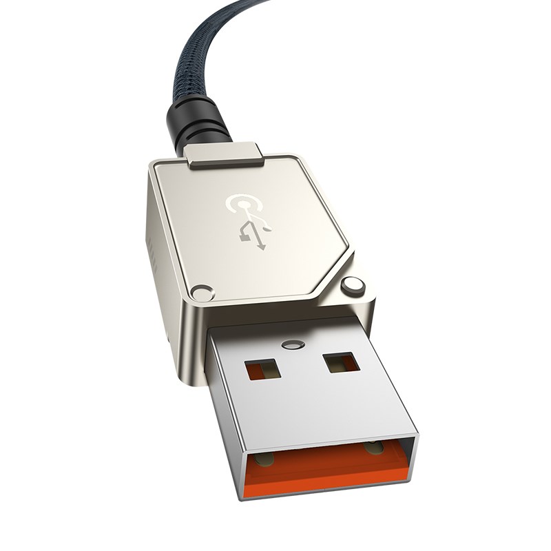 Baseus Unbreakable USB A to USB C cable 2 m 100 W White-4