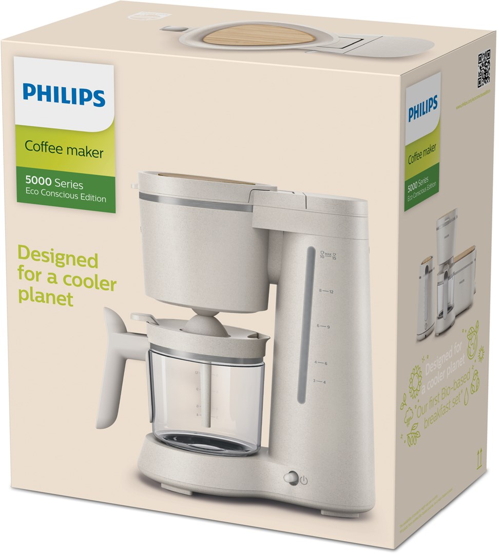 Aparat za filter kavu PHILIPS Eco Conscious Edition HD5120/00, 1.2L, 1000W-3