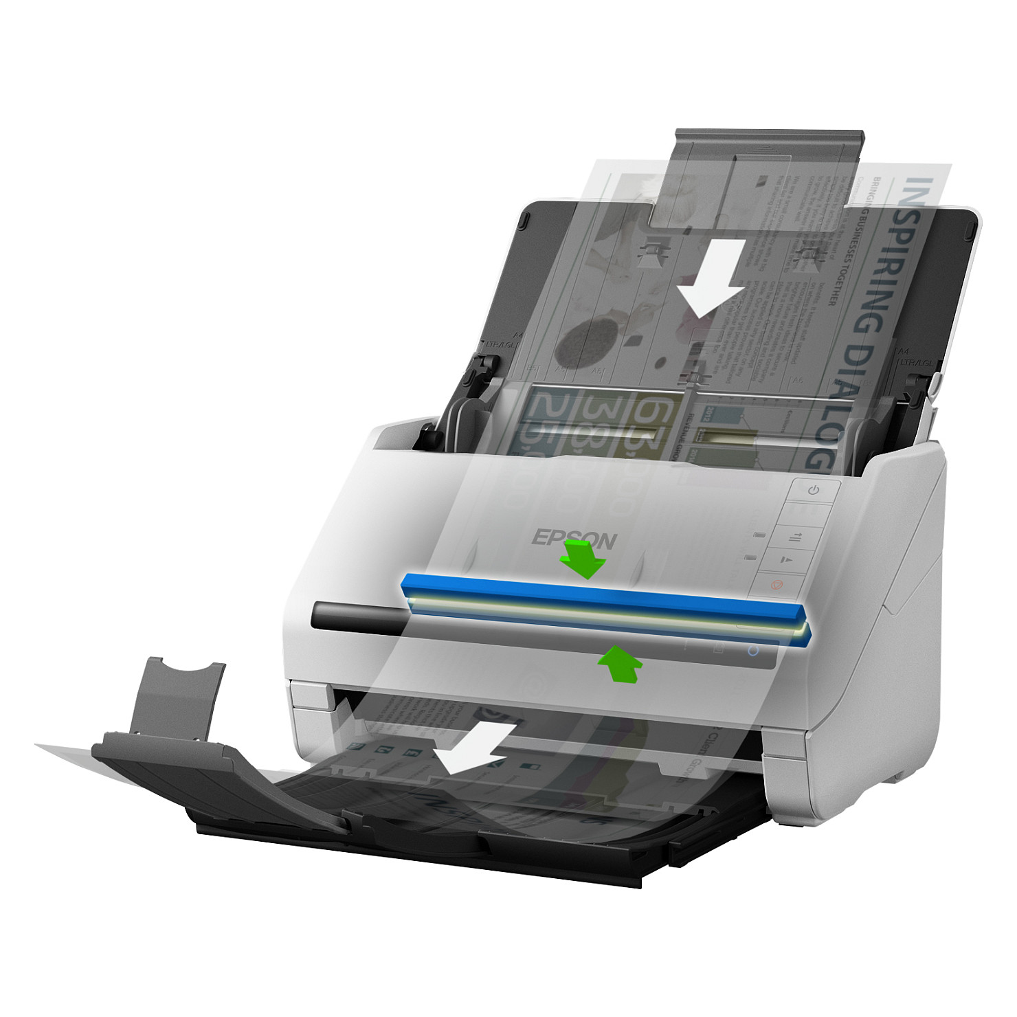 Skener EPSON WorkForce DS-530 II A4 600 x 600 DPI crni-4