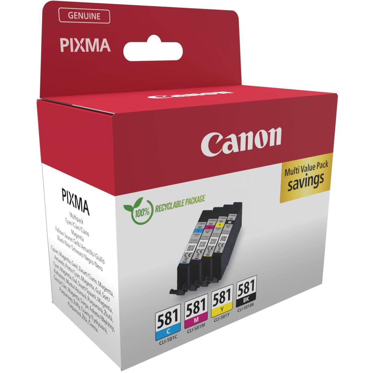Toner CANON 2103C007 crna boja, plava boja, magenta boja, žuta boja
