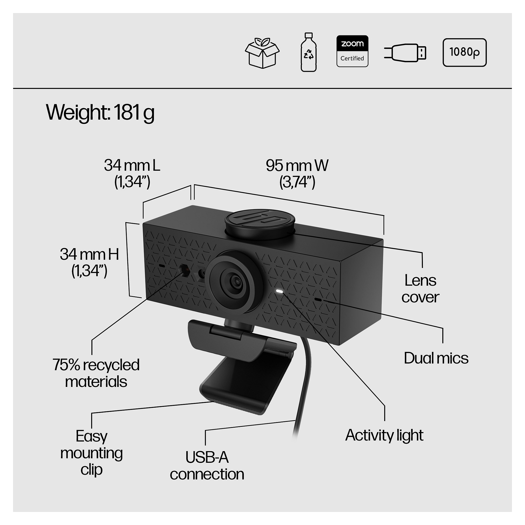 Web kamera HP 620 FHD-14