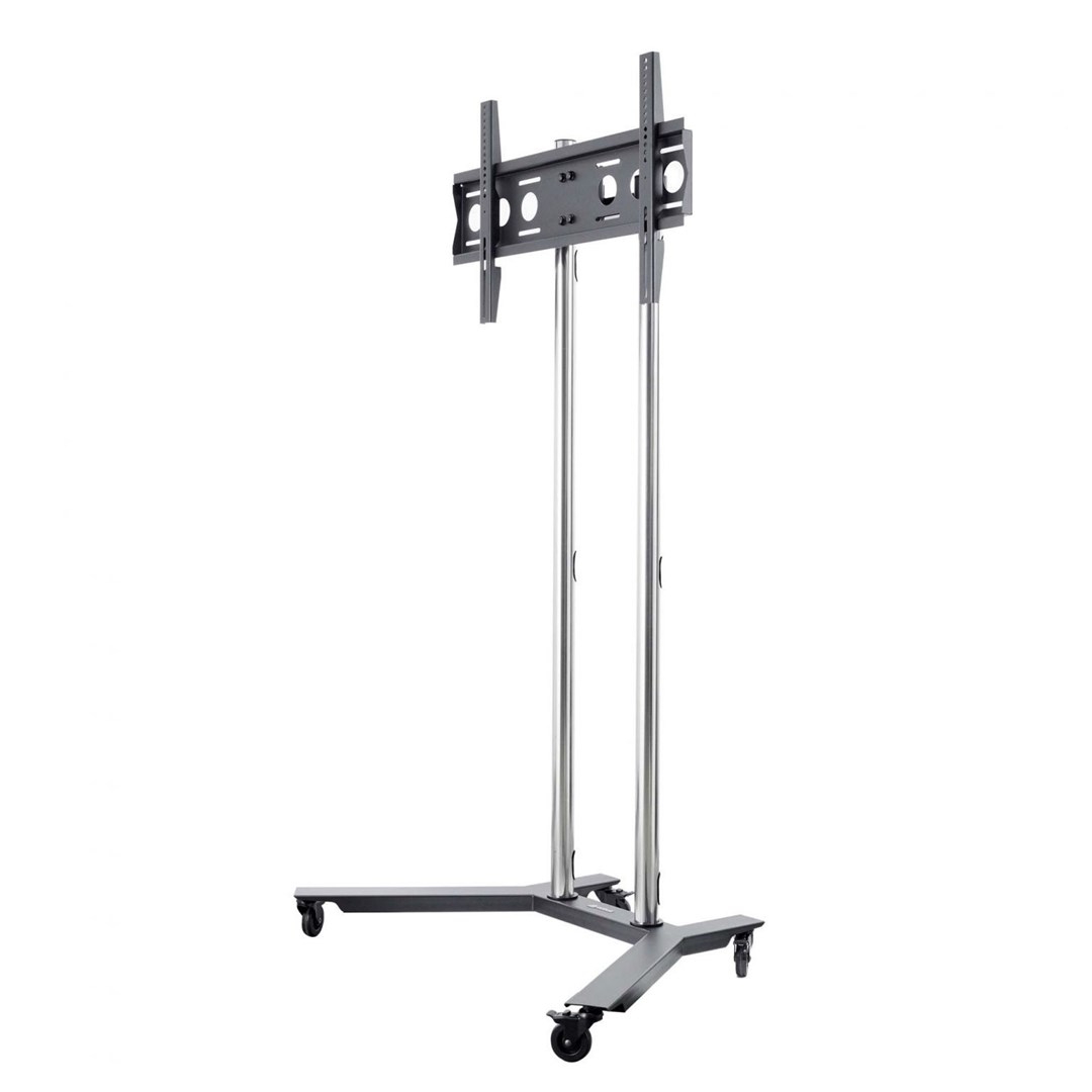 Nosivost za reklamne ekrane EDBAK TR1 (190.5 cm, 75", Crna, Nehrđajući čelik)-0
