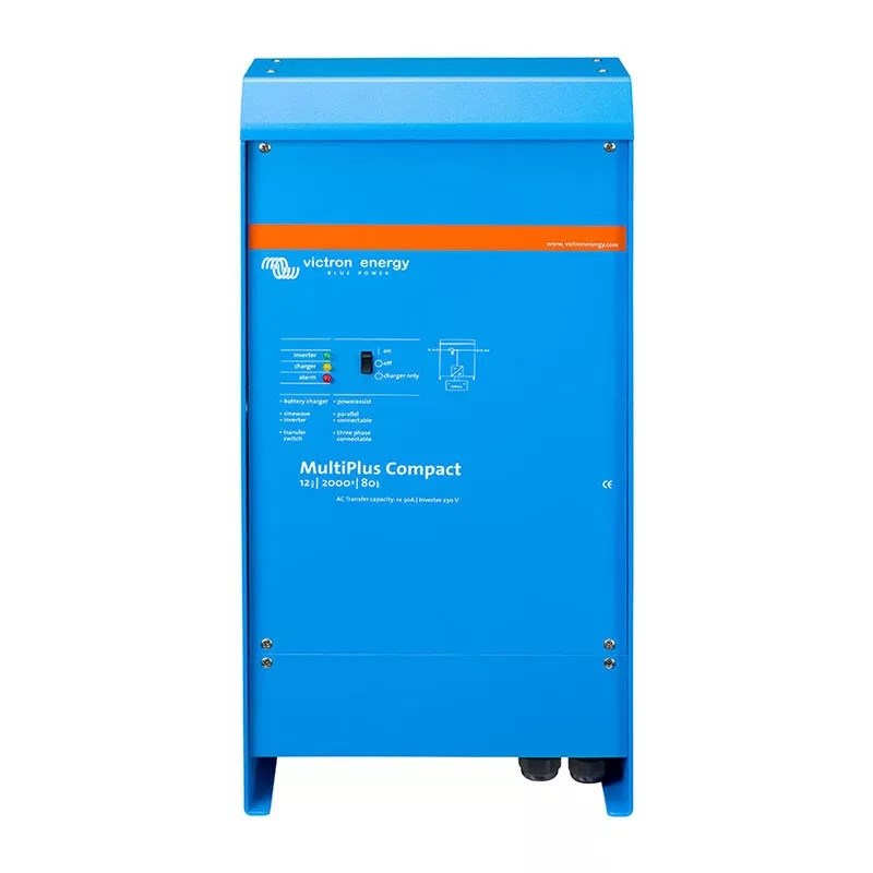 Inverter/Punjač VICTRON ENERGY MultiPlus Compact 12/2000/80-30 (1600W, 12V, 80A punjač, 30A sklopka)-0