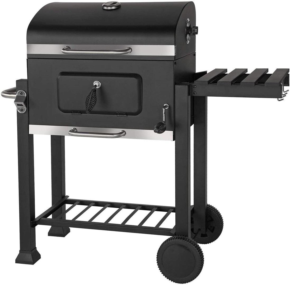 Roštilj na ugljen MASTER GRILL MG926 s poklopcem-0