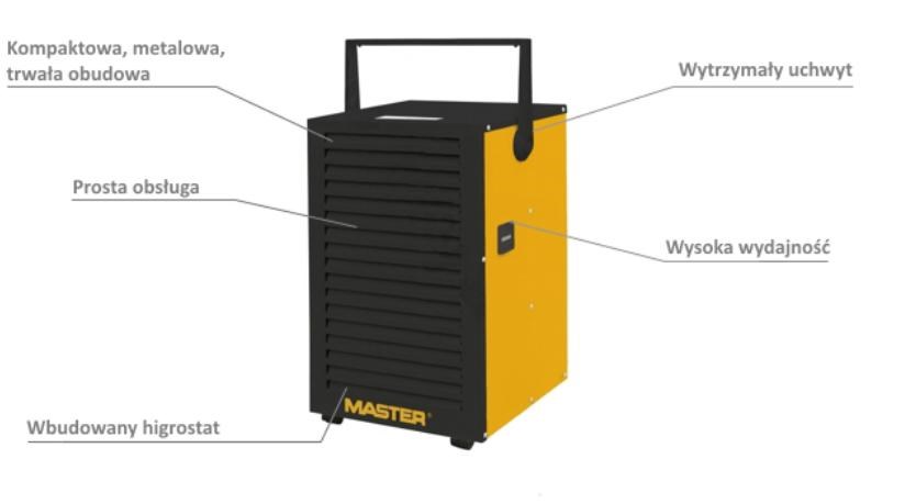 Odvlaživač zraka MASTER DH 732 P (30L/24h)-0