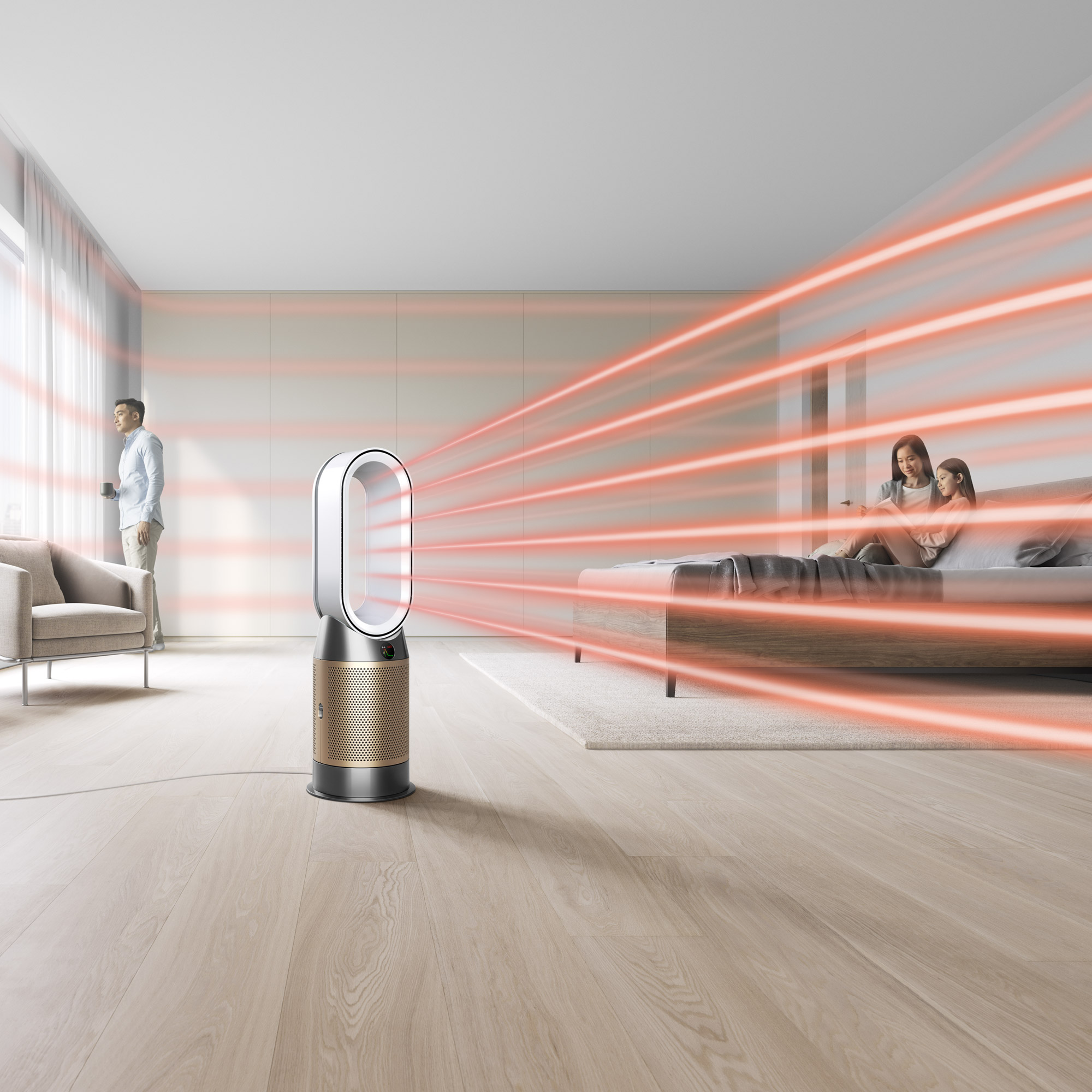 Pročišćivač DYSON Pure Hot & Cool Formaldahyde Link HP09 (pročišćava, grije i hladi), 369020-5