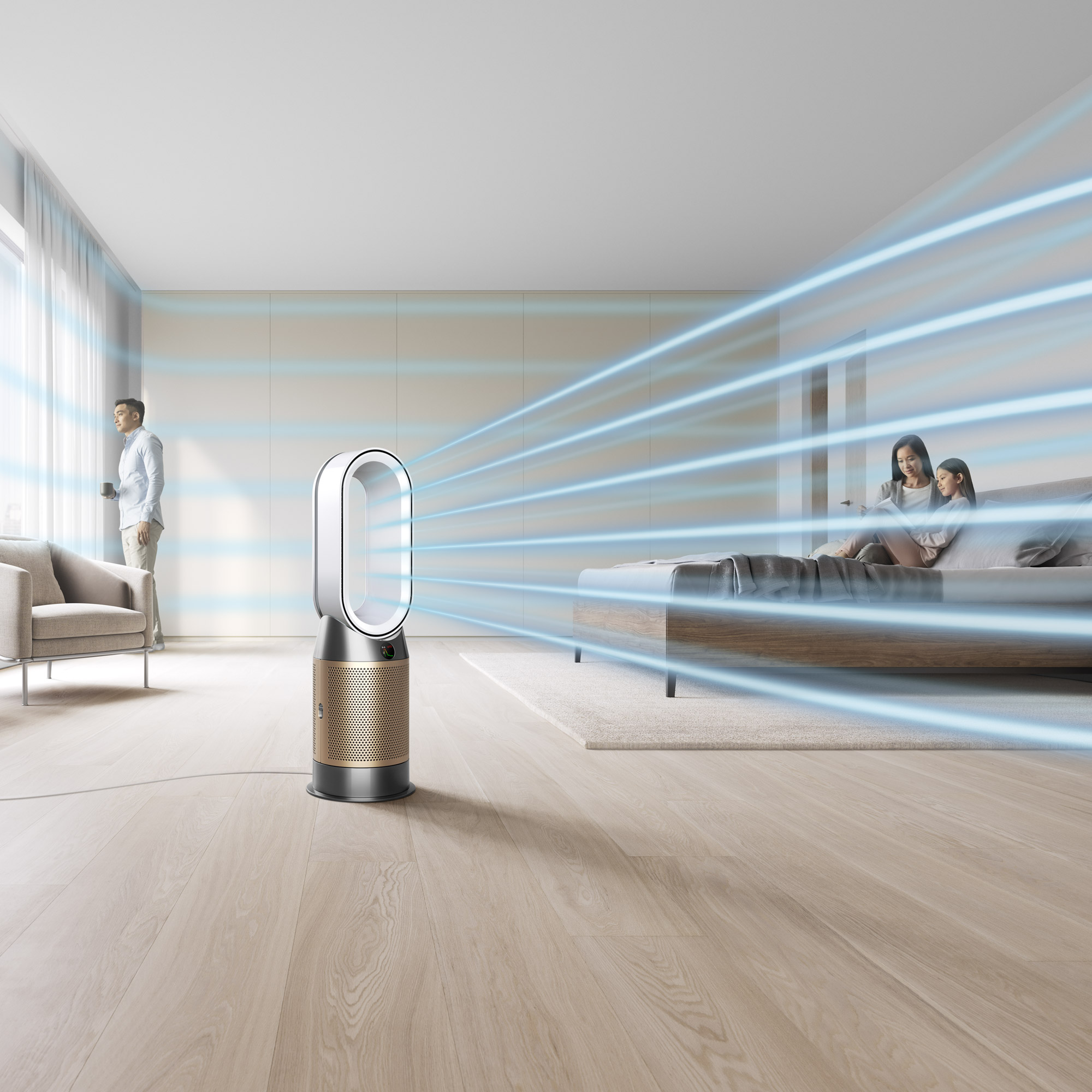 Pročišćivač DYSON Pure Hot & Cool Formaldahyde Link HP09 (pročišćava, grije i hladi), 369020-3
