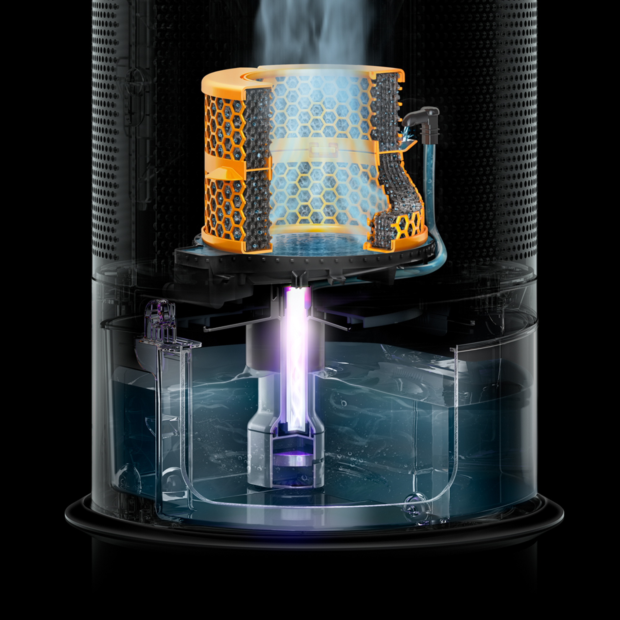 Pročišćivač i ovlaživač zraka DYSON Purifier Humidify + Cool PH04 (pročišćivač, ovlaživač i ventilator), 379491-13