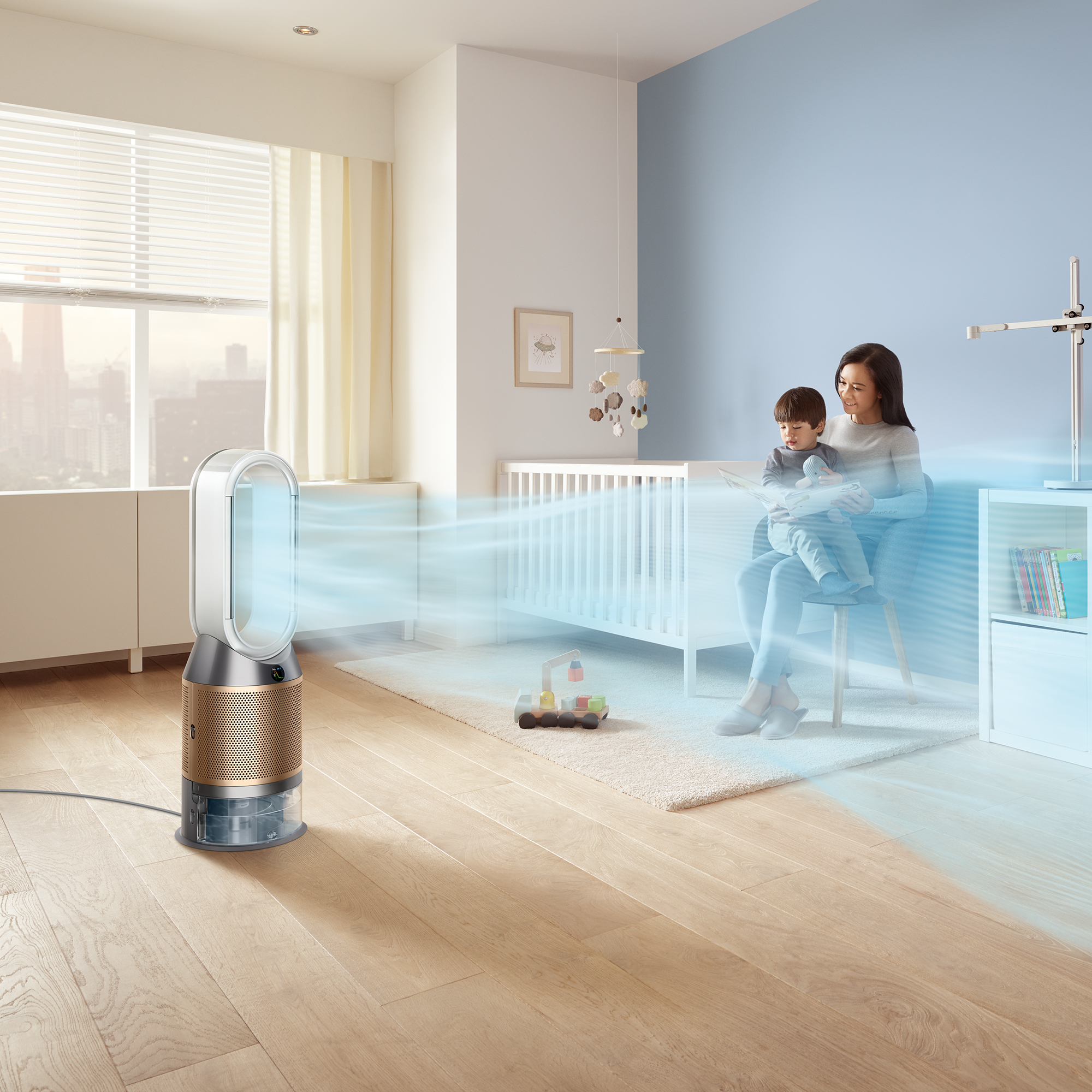Pročišćivač i ovlaživač zraka DYSON Purifier Humidify + Cool PH04 (pročišćivač, ovlaživač i ventilator), 379491-3