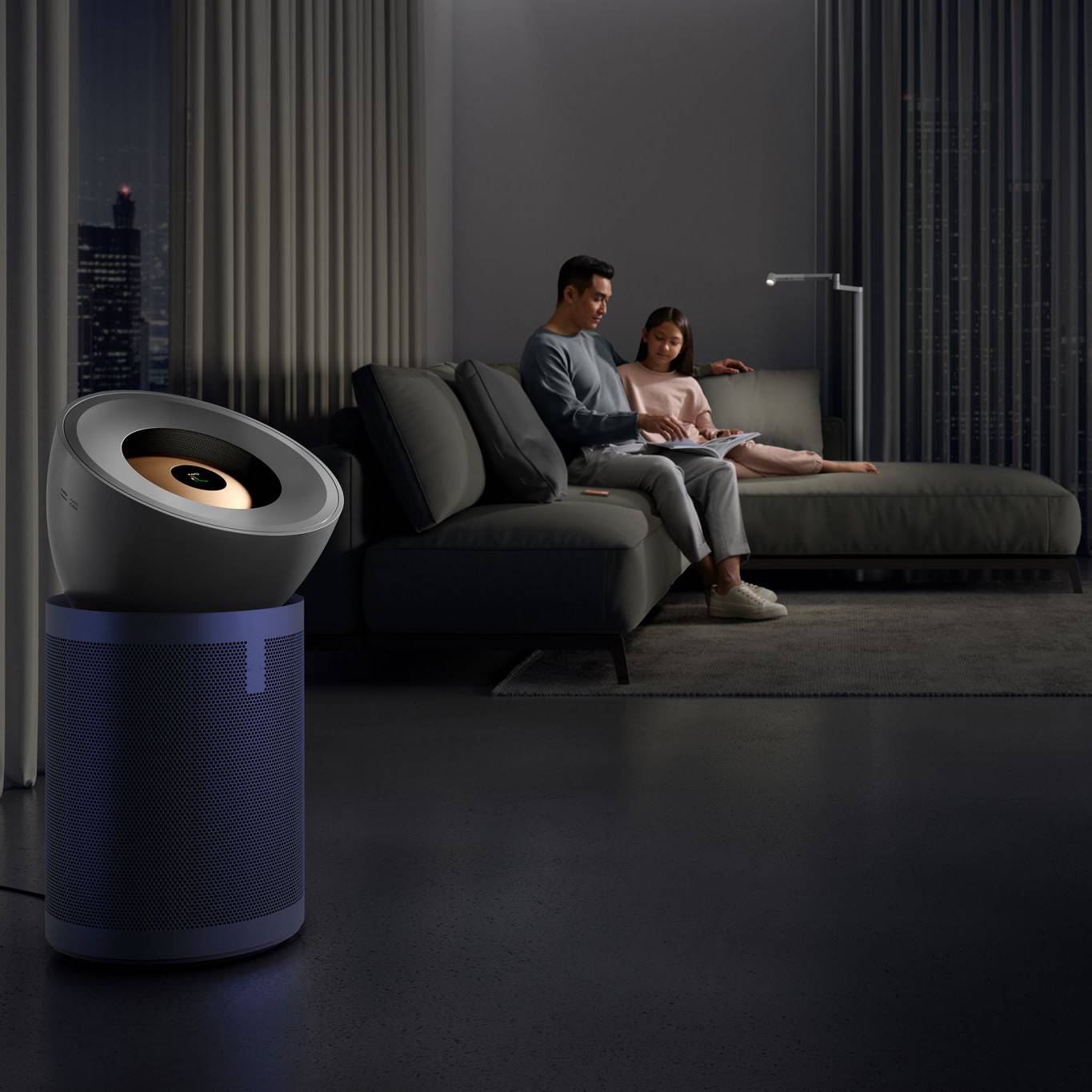 Pročišćivač zraka DYSON Big+Quiet Formaldehyde BP03 (410639) Bright Nickel/Dark Blue-3