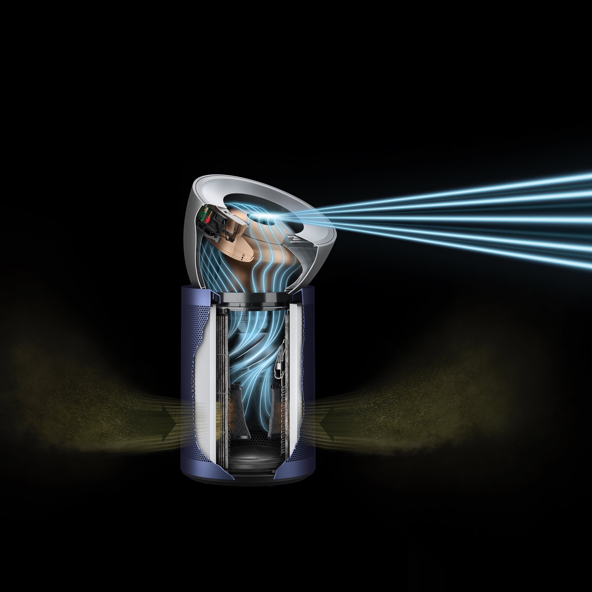 Pročišćivač zraka DYSON Big+Quiet Formaldehyde BP03 (410639) Bright Nickel/Dark Blue-4