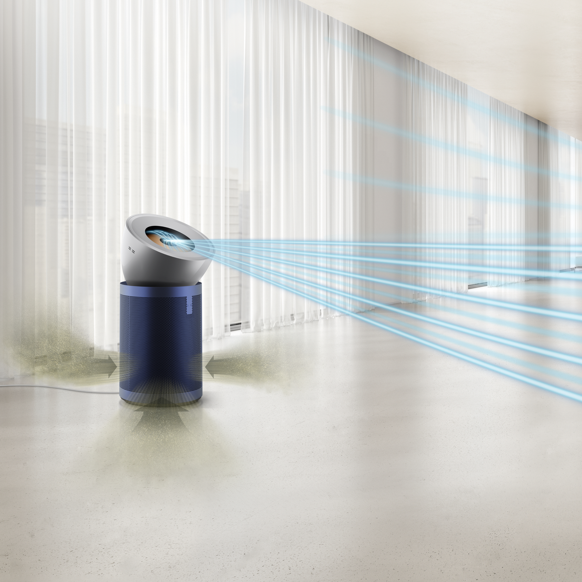 Pročišćivač zraka DYSON Big+Quiet Formaldehyde BP03 (410639) Bright Nickel/Dark Blue-6