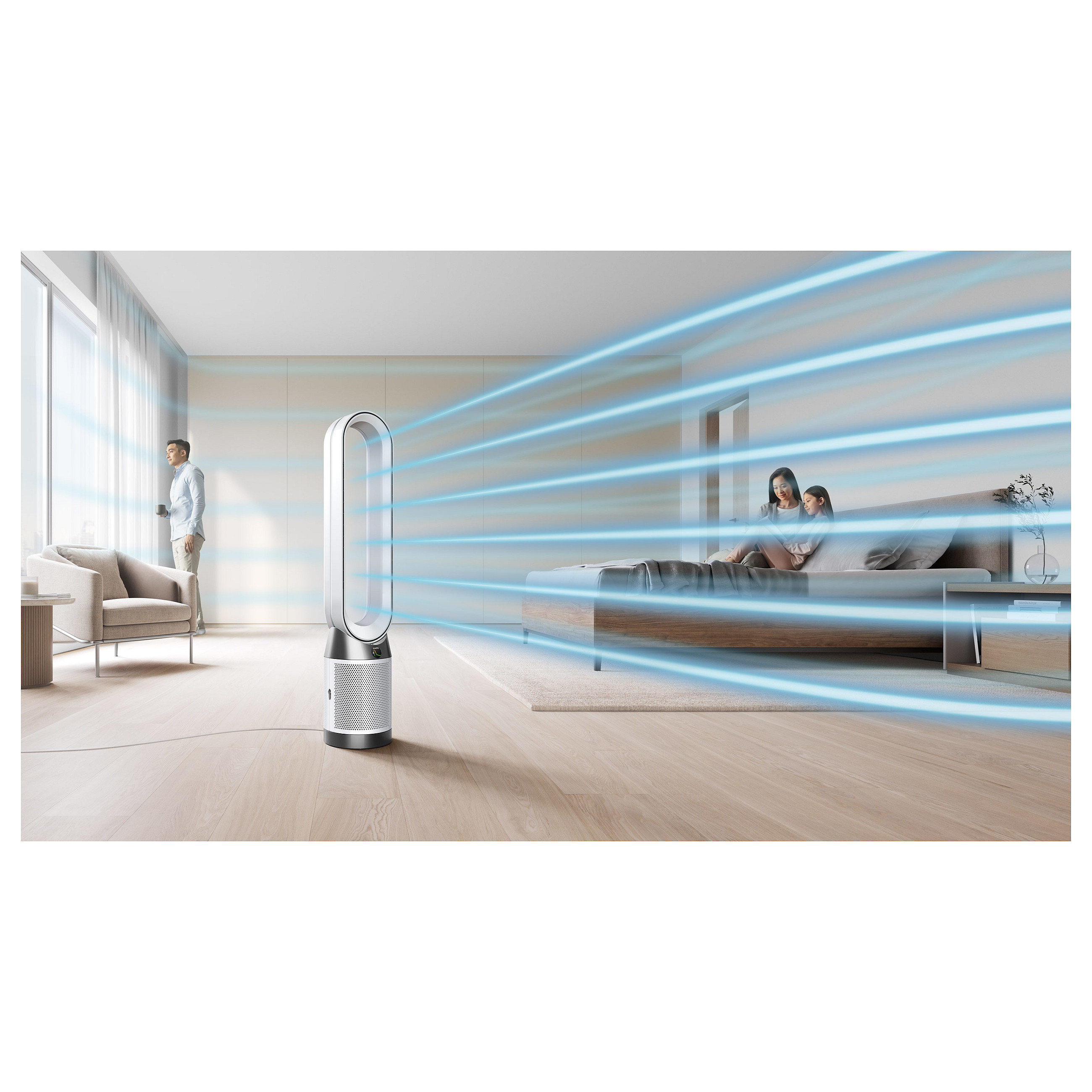 Pročišćivač zraka i ventilator DYSON Purifier Cool Gen1 TP10 White/White, 454843-23