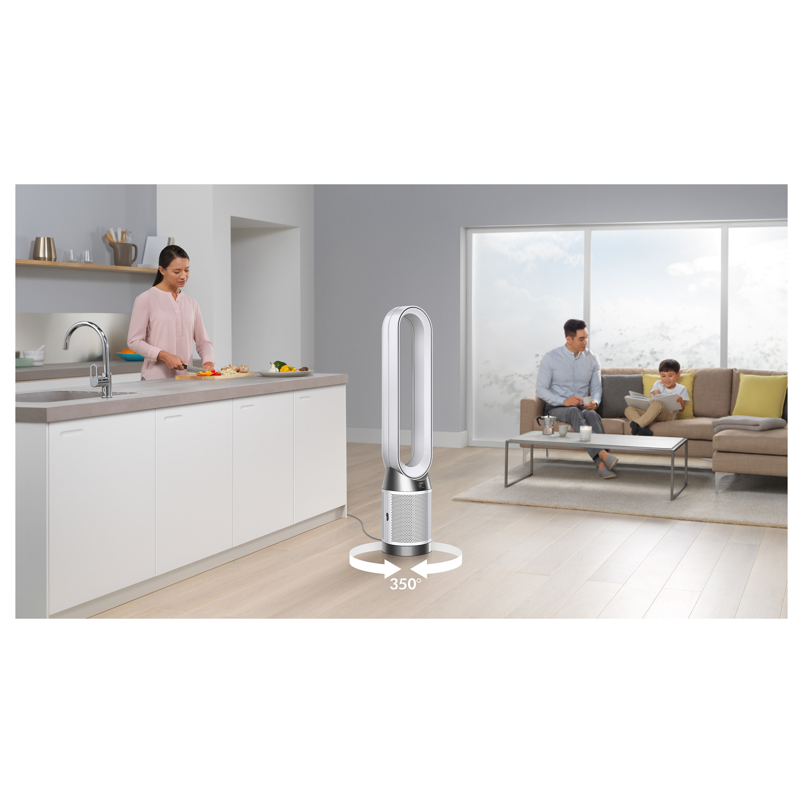 Pročišćivač zraka i ventilator DYSON Purifier Cool Gen1 TP10 White/White, 454843-24