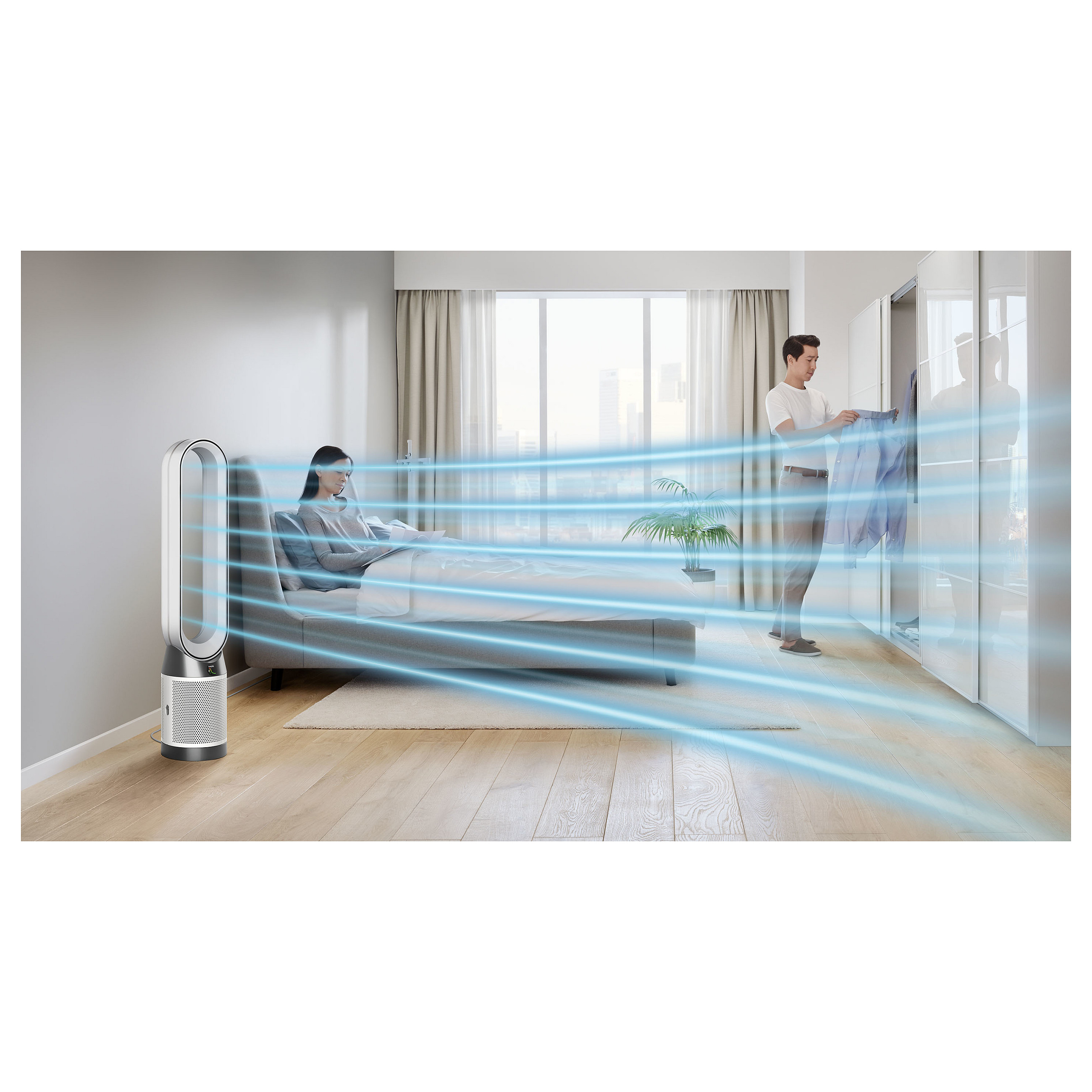 Pročišćivač zraka i ventilator DYSON Purifier Cool Gen1 TP10 White/White, 454843-25