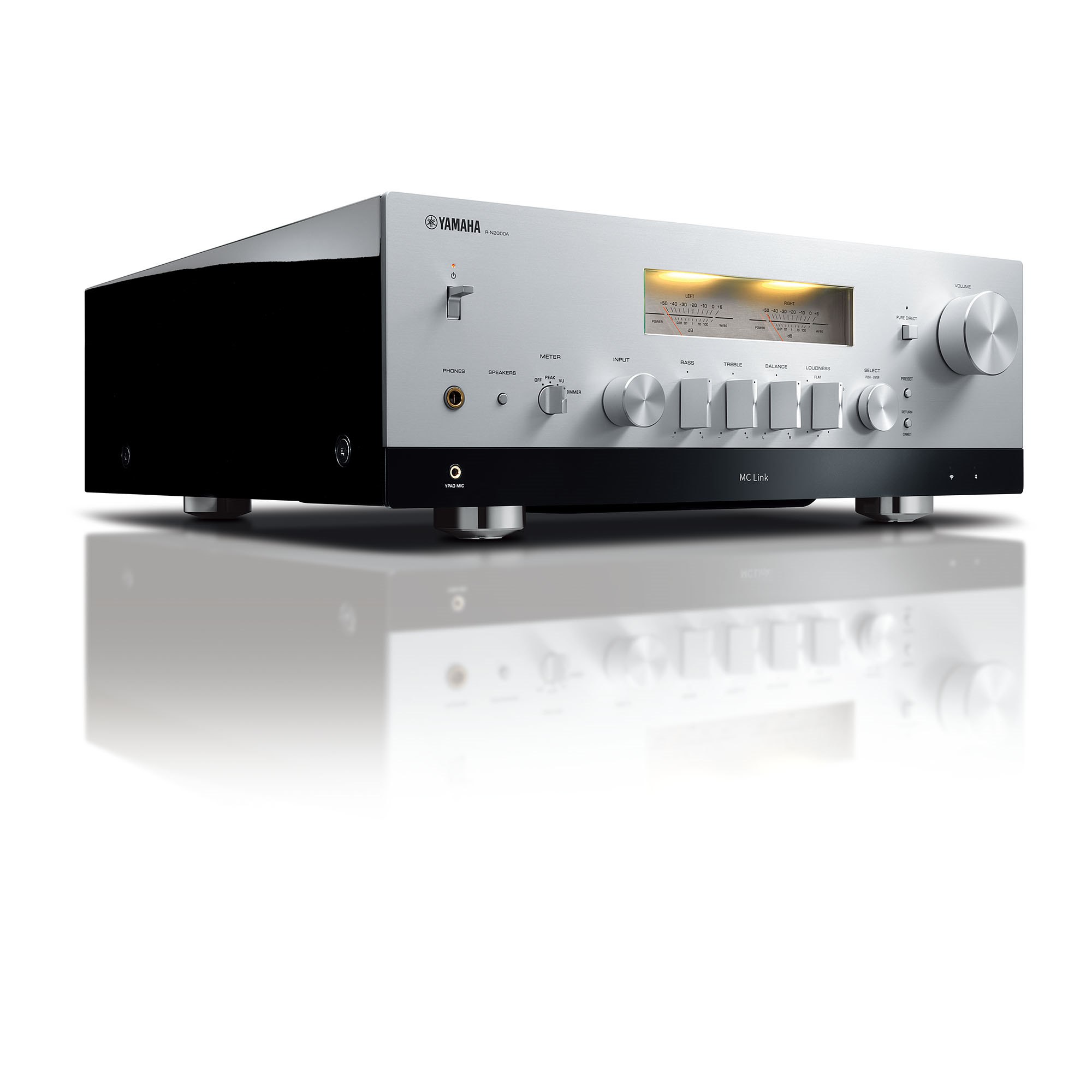 Stereo / Mrežni Receiver YAMAHA R-N2000A, srebrno-3