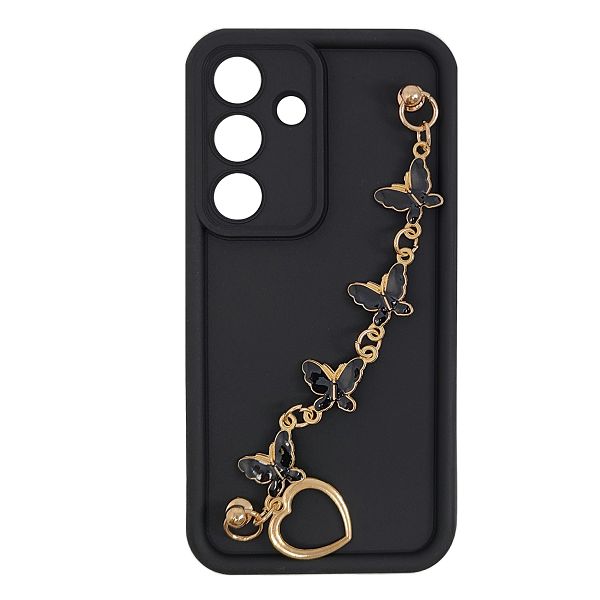 Maskica SAMSUNG MM TPU za GALAXY S24/S25 - SILICONE CANDY WRIST STRAP Bl Butterfly-0